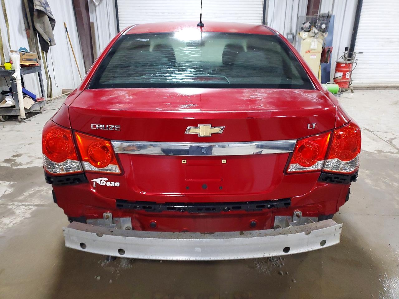 2012 Chevrolet Cruze Lt Red vin: 1G1PE5SC9C7107802