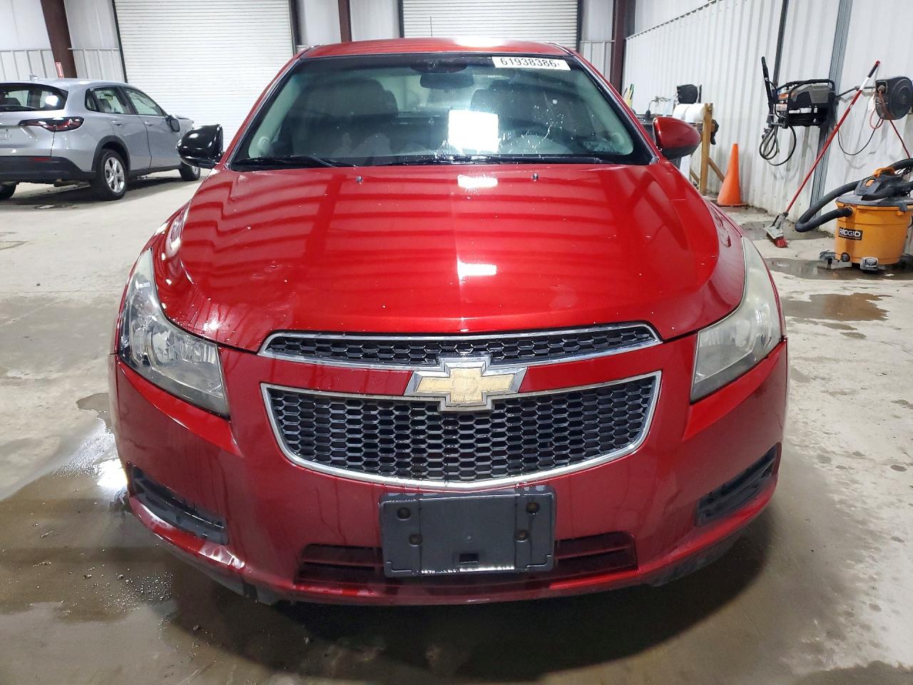 2012 Chevrolet Cruze Lt Red vin: 1G1PE5SC9C7107802