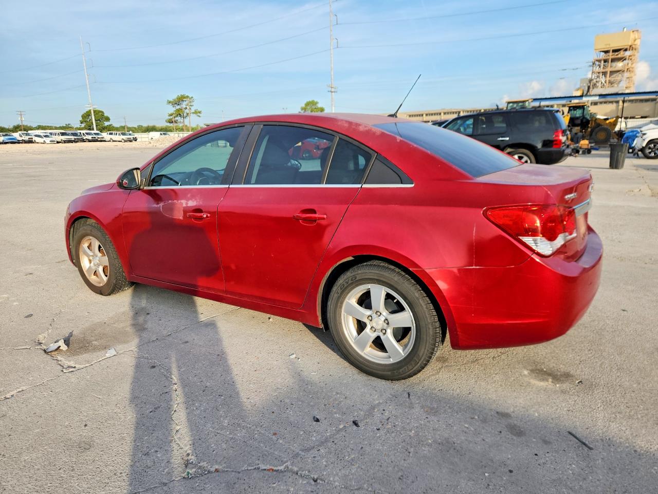 2012 Chevrolet Cruze Red vin: 1G1PE5SC9C7131517