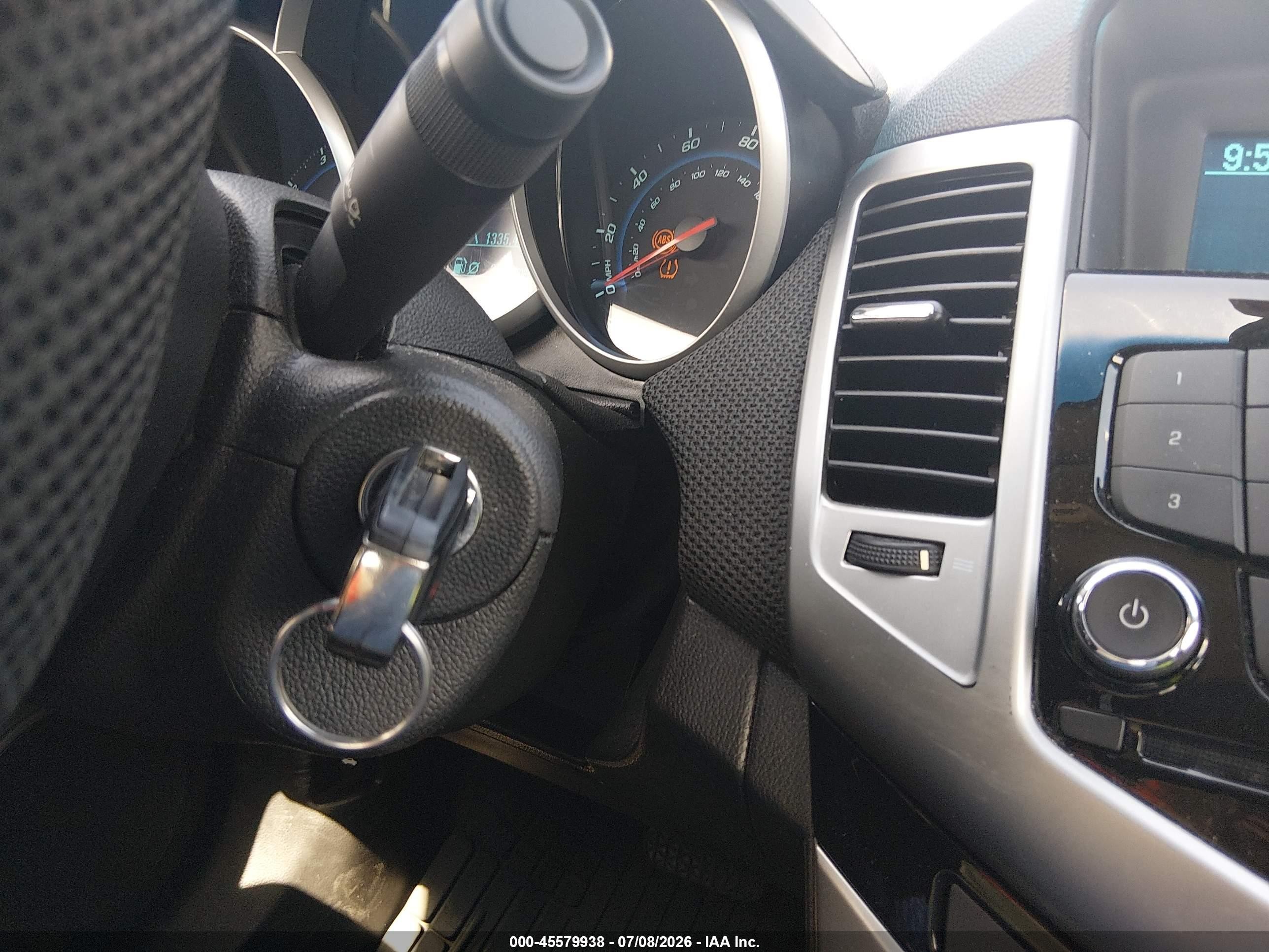2012 Chevrolet Cruze Lt Серый vin: 1G1PE5SC9C7310849