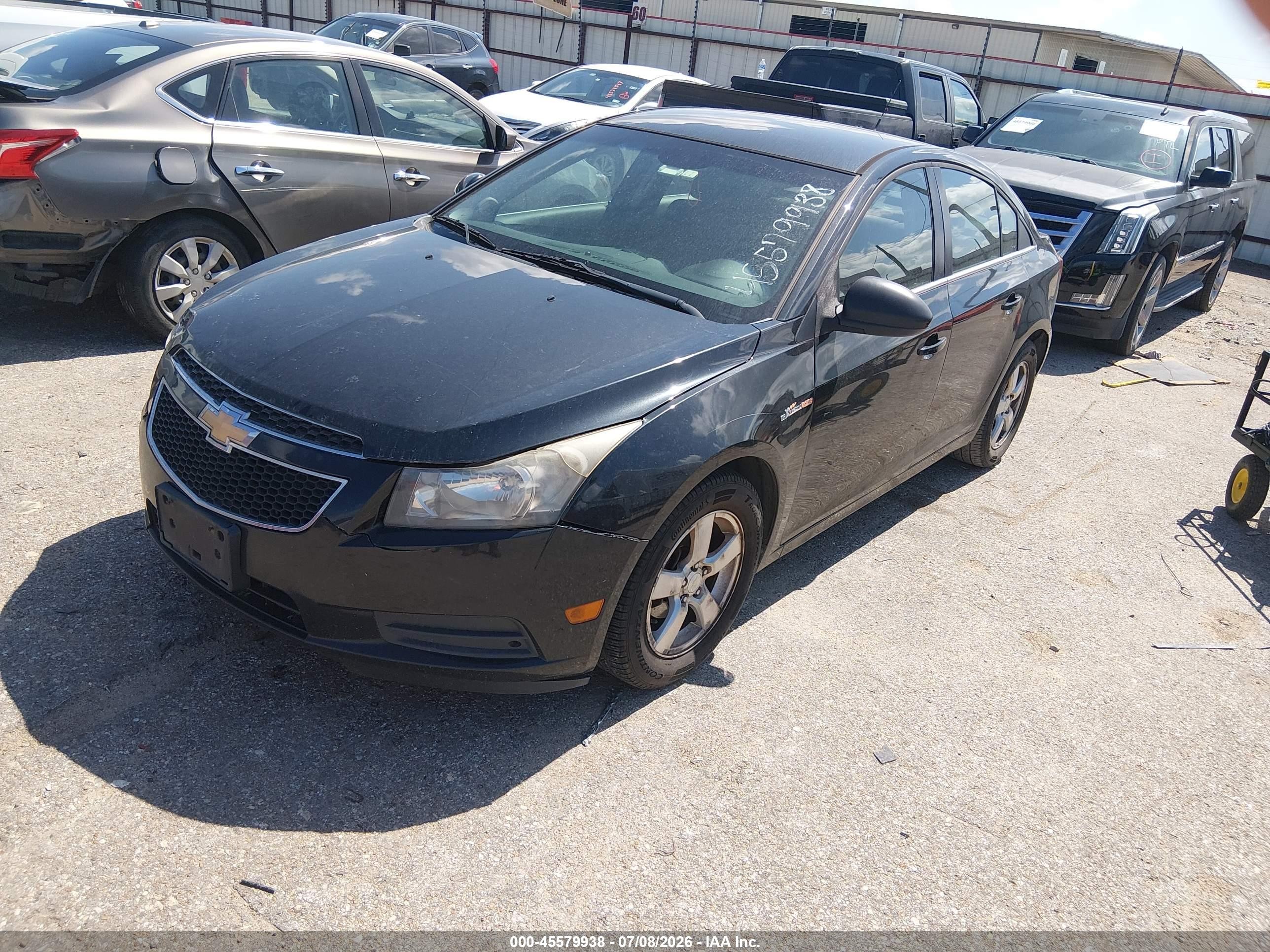 2012 Chevrolet Cruze Lt Gray vin: 1G1PE5SC9C7310849