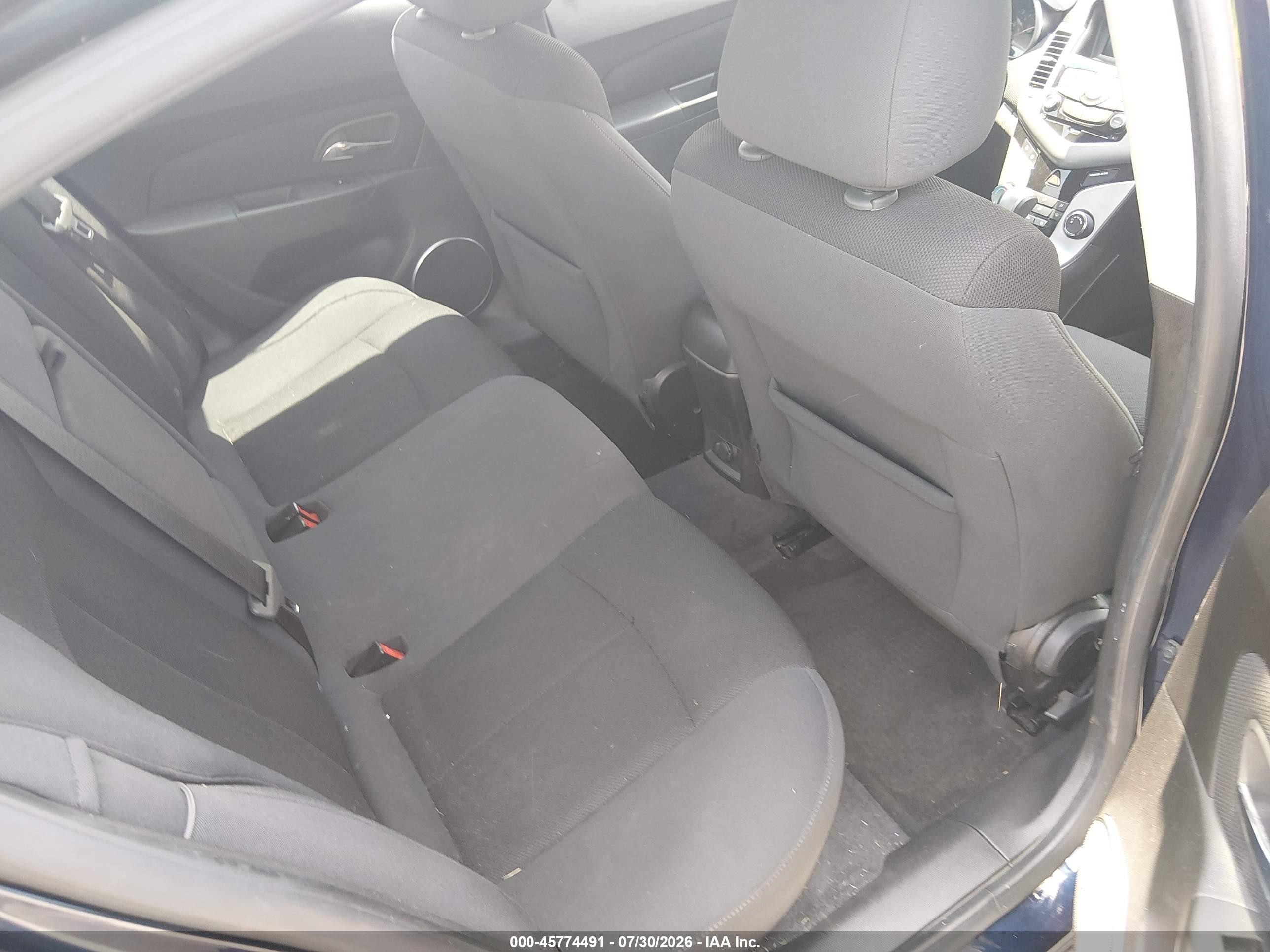 2011 Chevrolet Cruze 1lt Blue vin: 1G1PF5S90B7102505