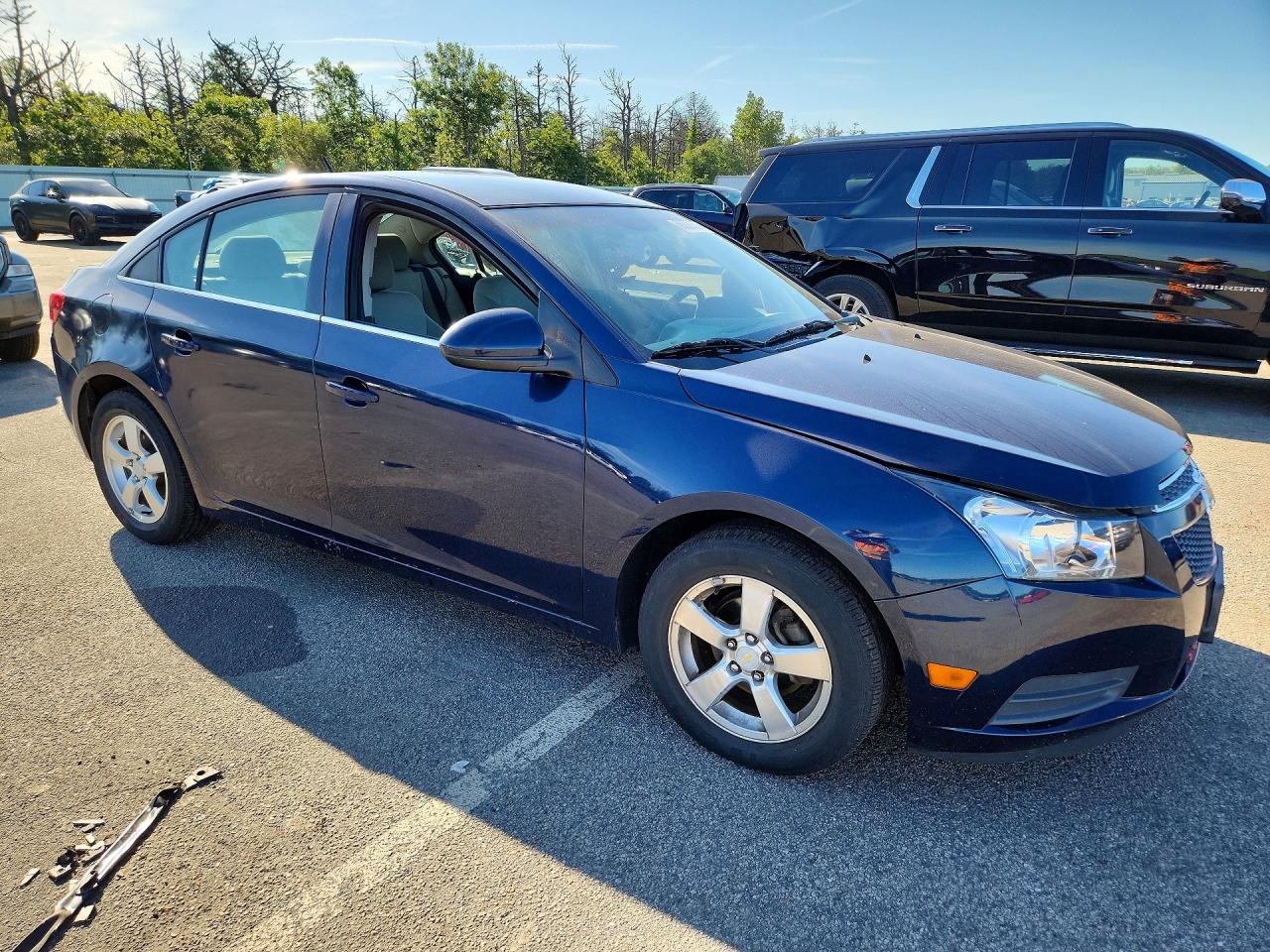 2011 Chevrolet Cruze Lt Blue vin: 1G1PF5S90B7113942