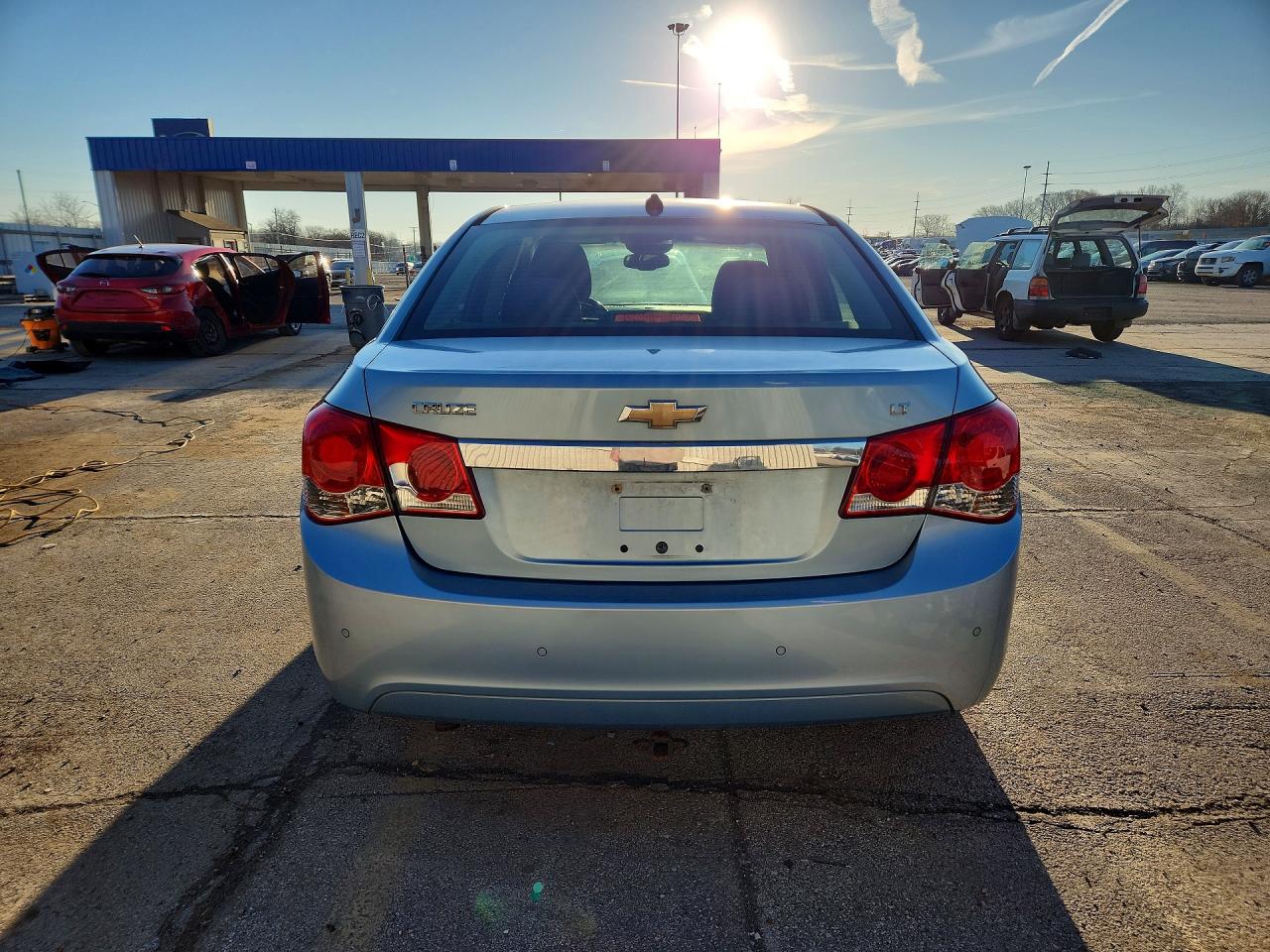 2011 Chevrolet Cruze Lt Blue vin: 1G1PF5S90B7143006