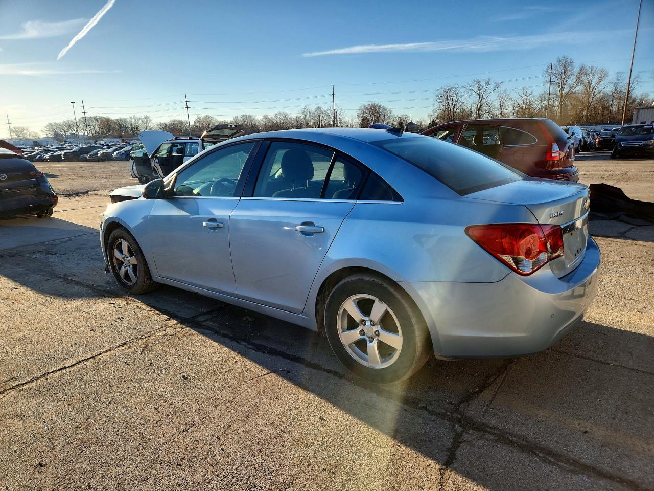 2011 Chevrolet Cruze Lt Blue vin: 1G1PF5S90B7143006