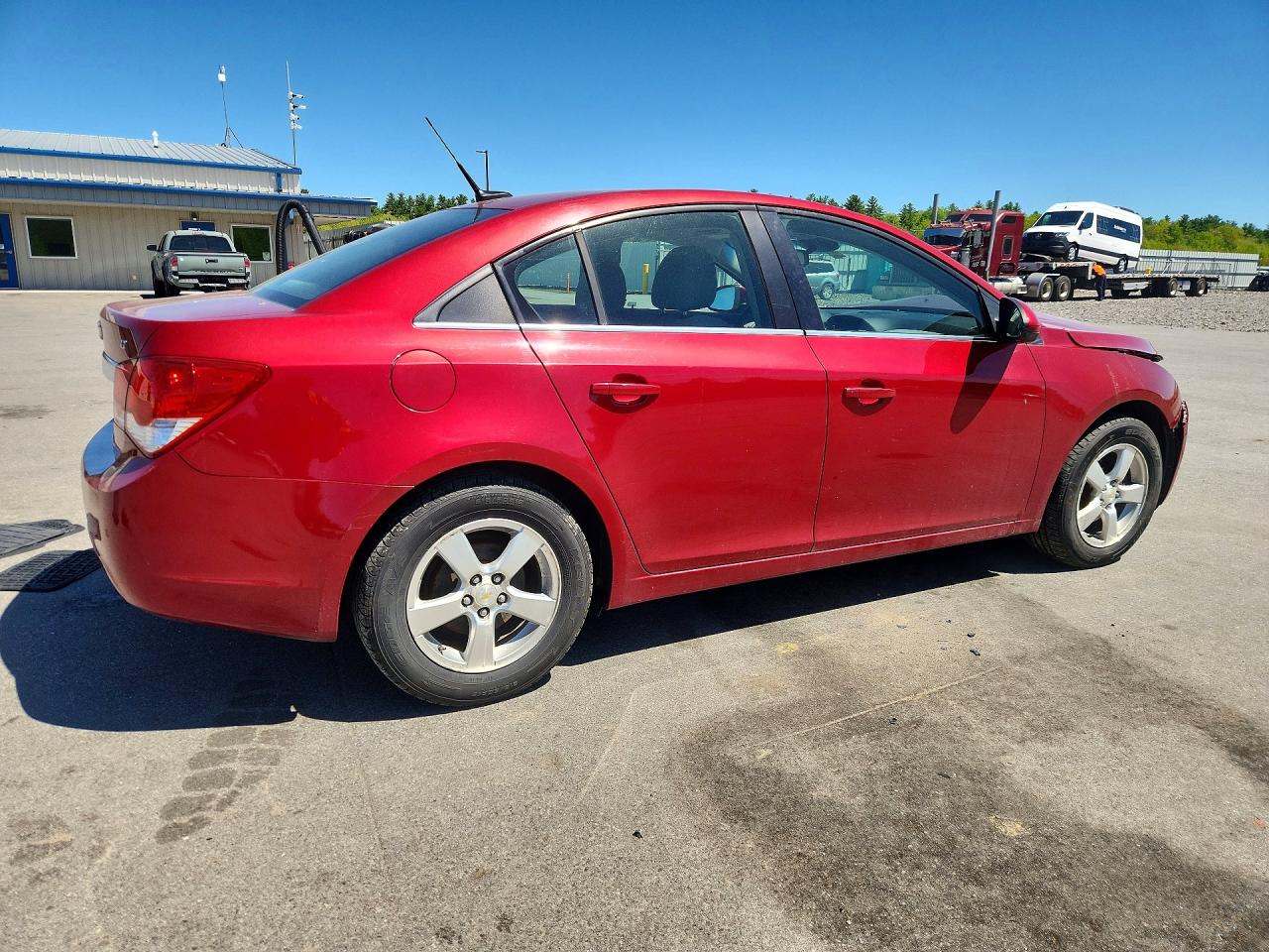 2011 Chevrolet Cruze Lt Maroon vin: 1G1PF5S90B7189337