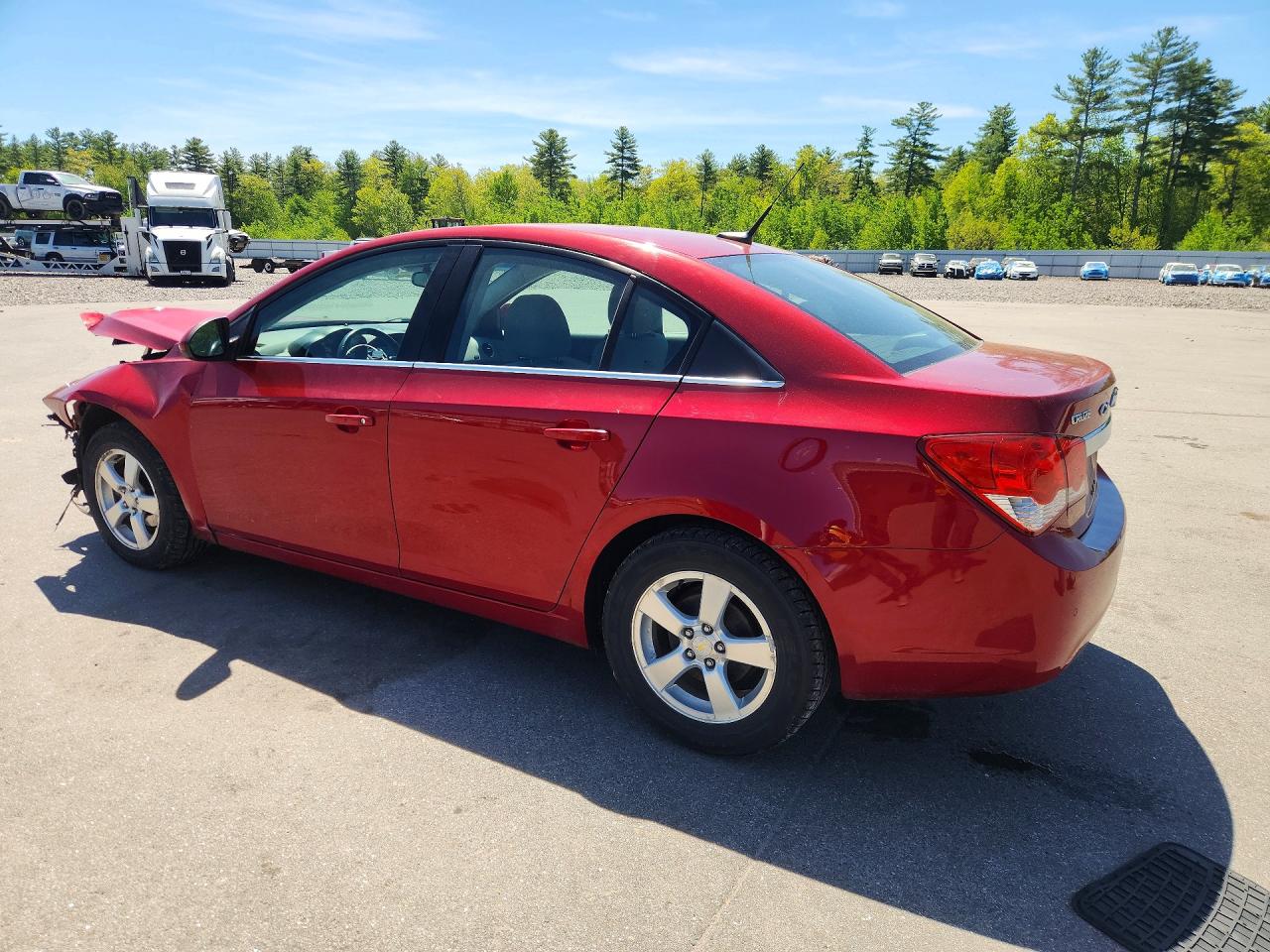 2011 Chevrolet Cruze Lt Maroon vin: 1G1PF5S90B7189337