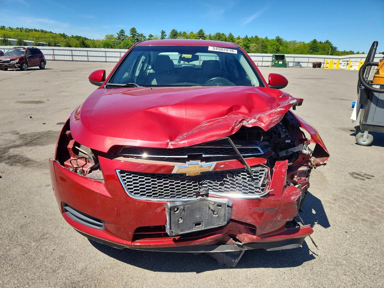 2011 Chevrolet Cruze Lt Maroon vin: 1G1PF5S90B7189337