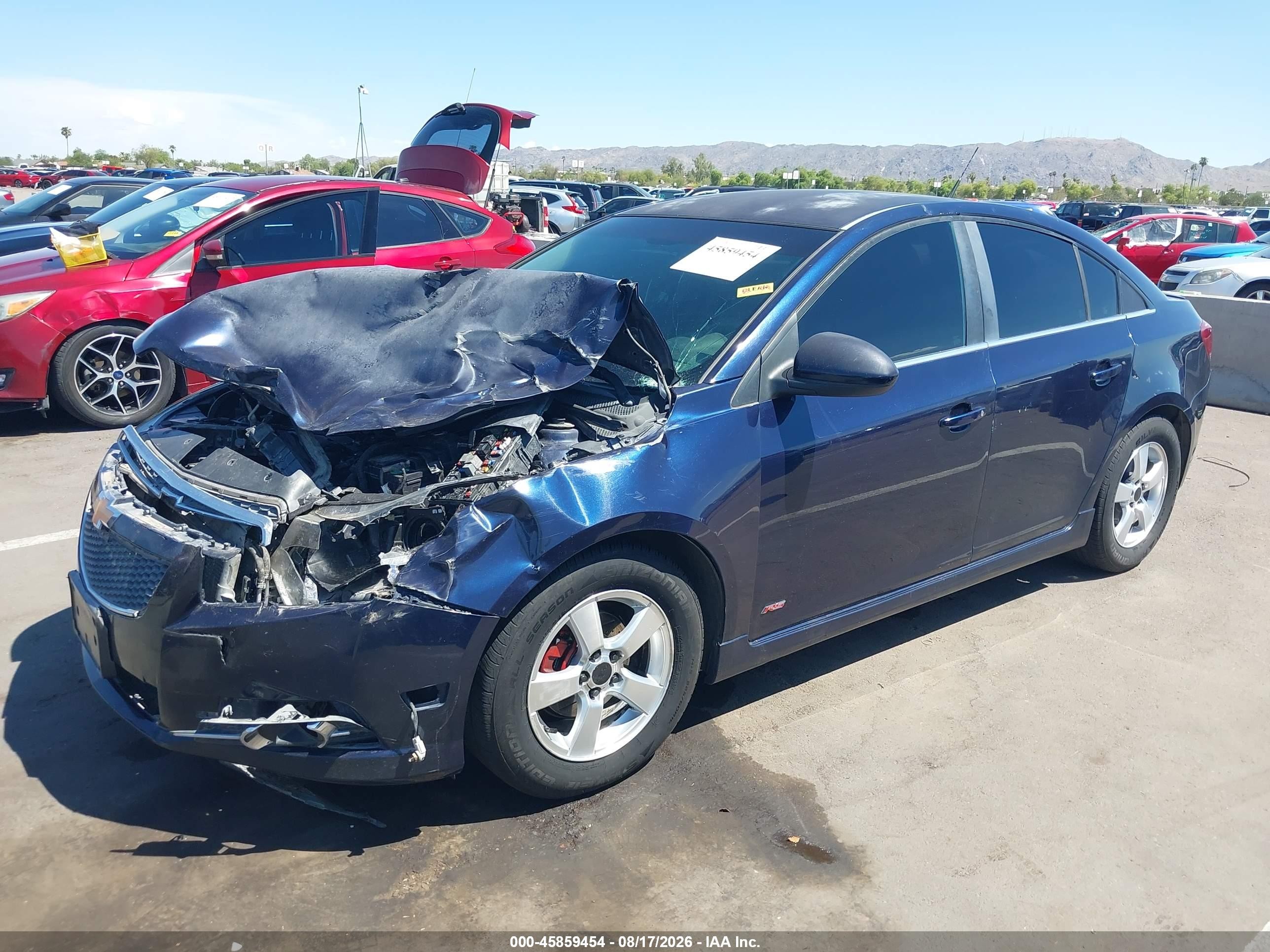 2011 Chevrolet Cruze 1lt Синий vin: 1G1PF5S90B7193467