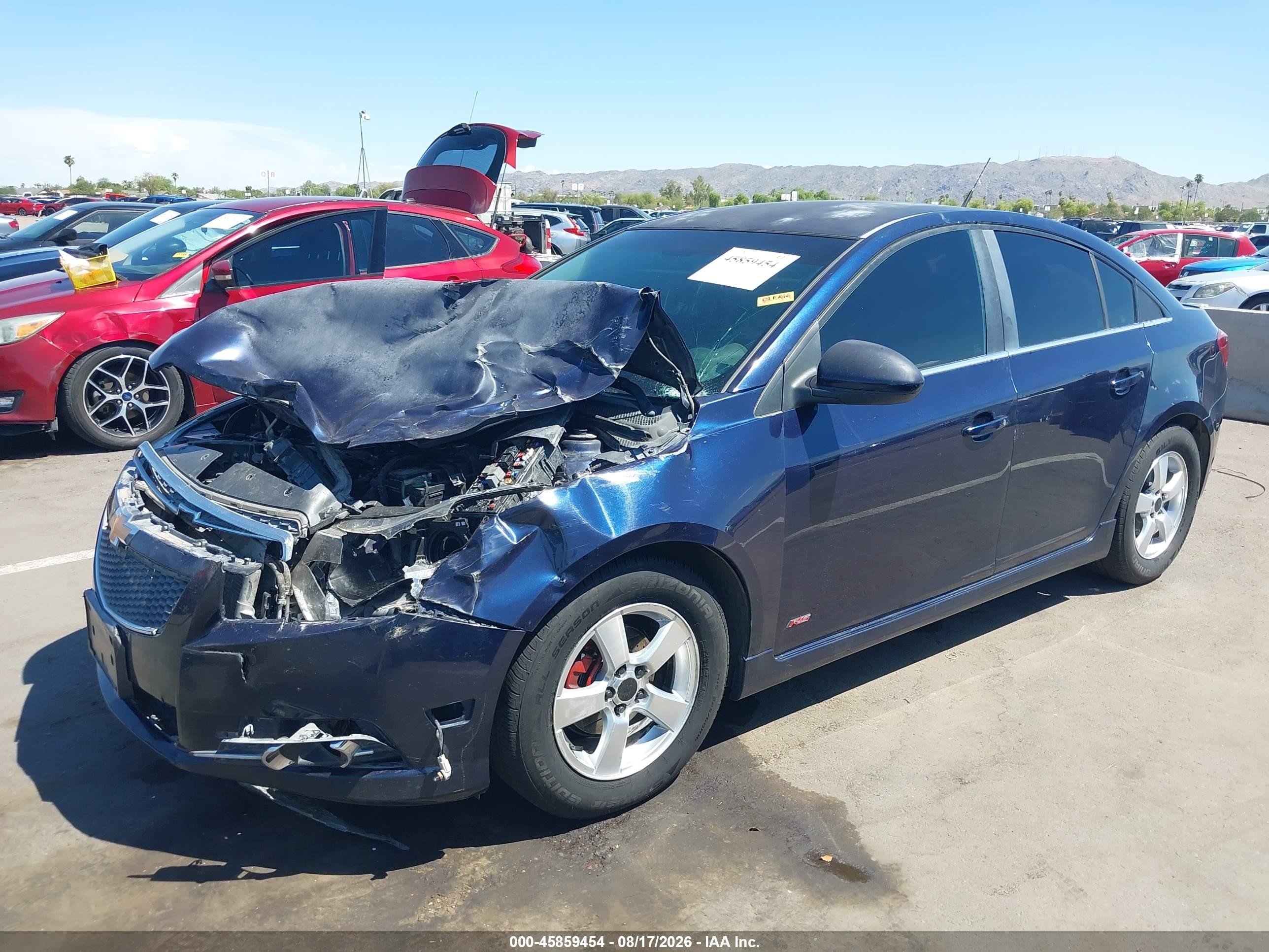 2011 Chevrolet Cruze 1lt Синий vin: 1G1PF5S90B7193467