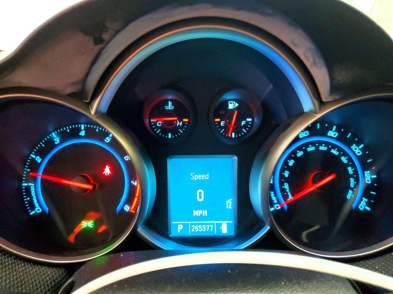 2011 Chevrolet Cruze Lt Blue vin: 1G1PF5S90B7203236