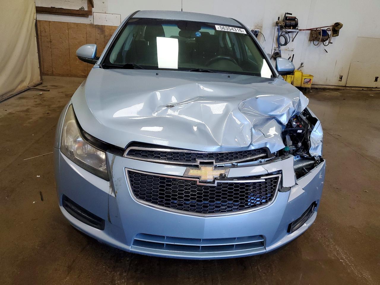 2011 Chevrolet Cruze Lt Blue vin: 1G1PF5S90B7203236