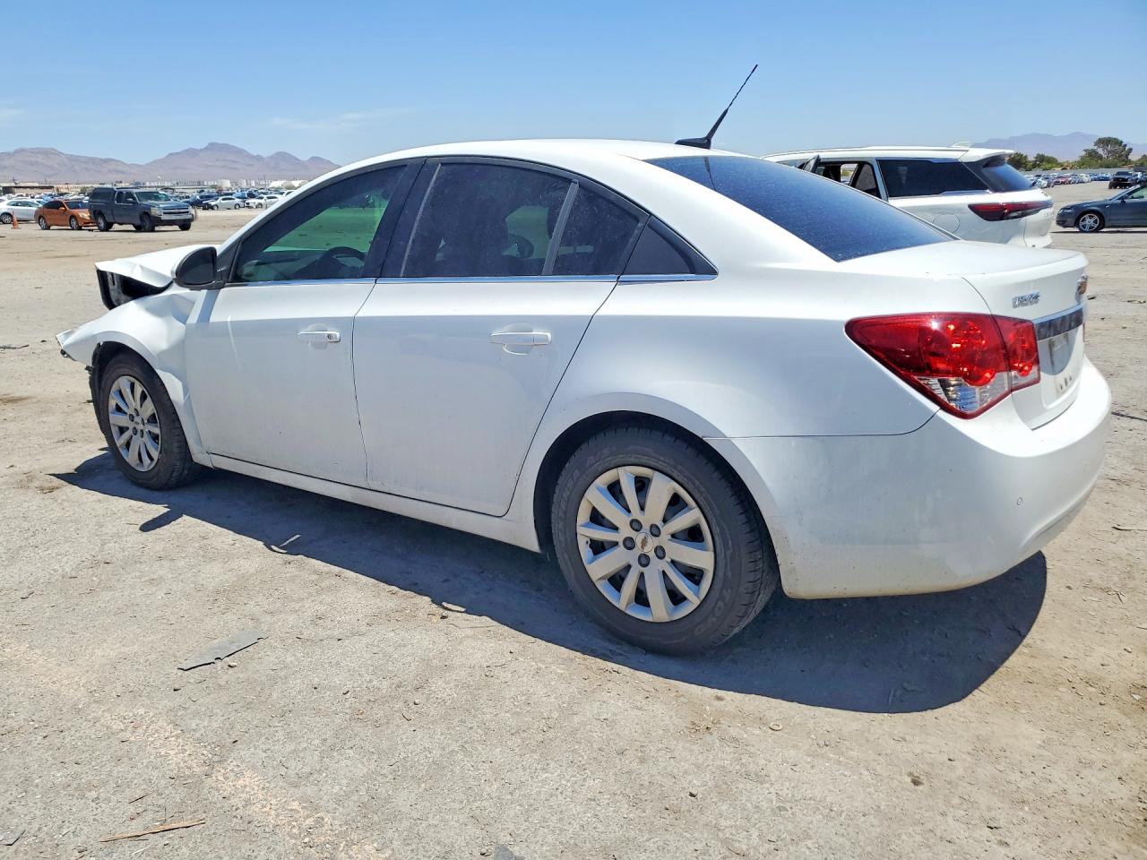 2011 Chevrolet Cruze Lt White vin: 1G1PF5S90B7258222