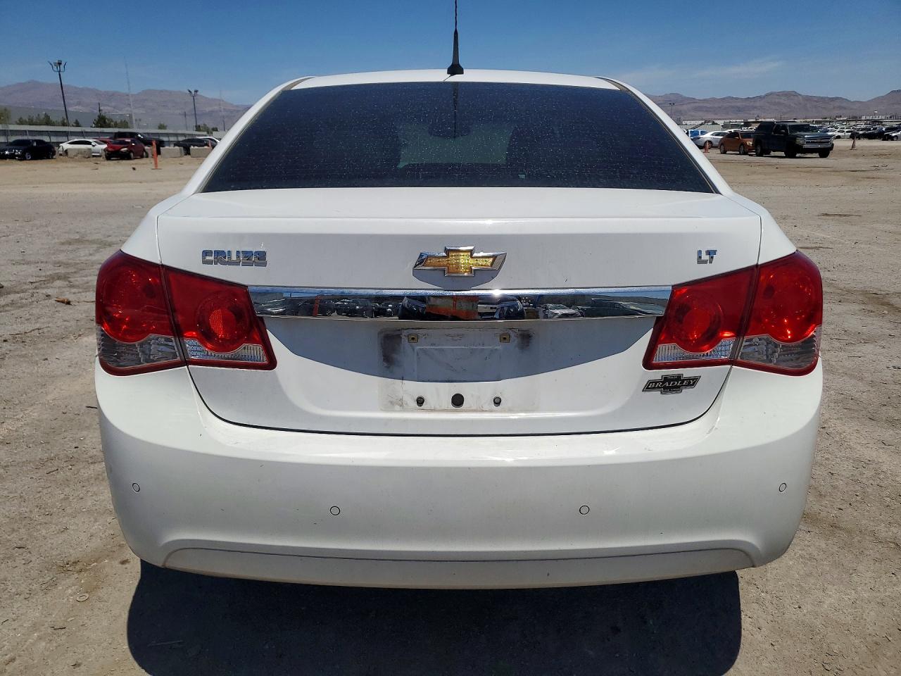 2011 Chevrolet Cruze Lt White vin: 1G1PF5S90B7258222
