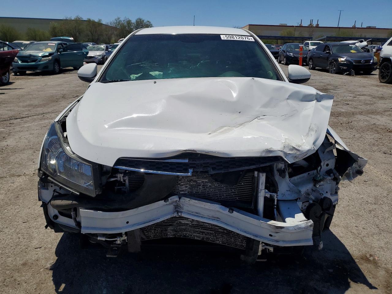 2011 Chevrolet Cruze Lt White vin: 1G1PF5S90B7258222