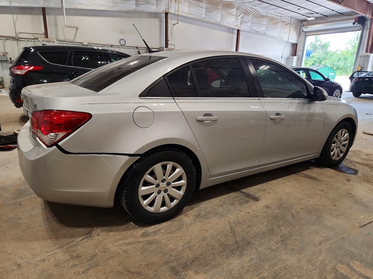 2011 Chevrolet Cruze Lt Silver vin: 1G1PF5S90B7267356