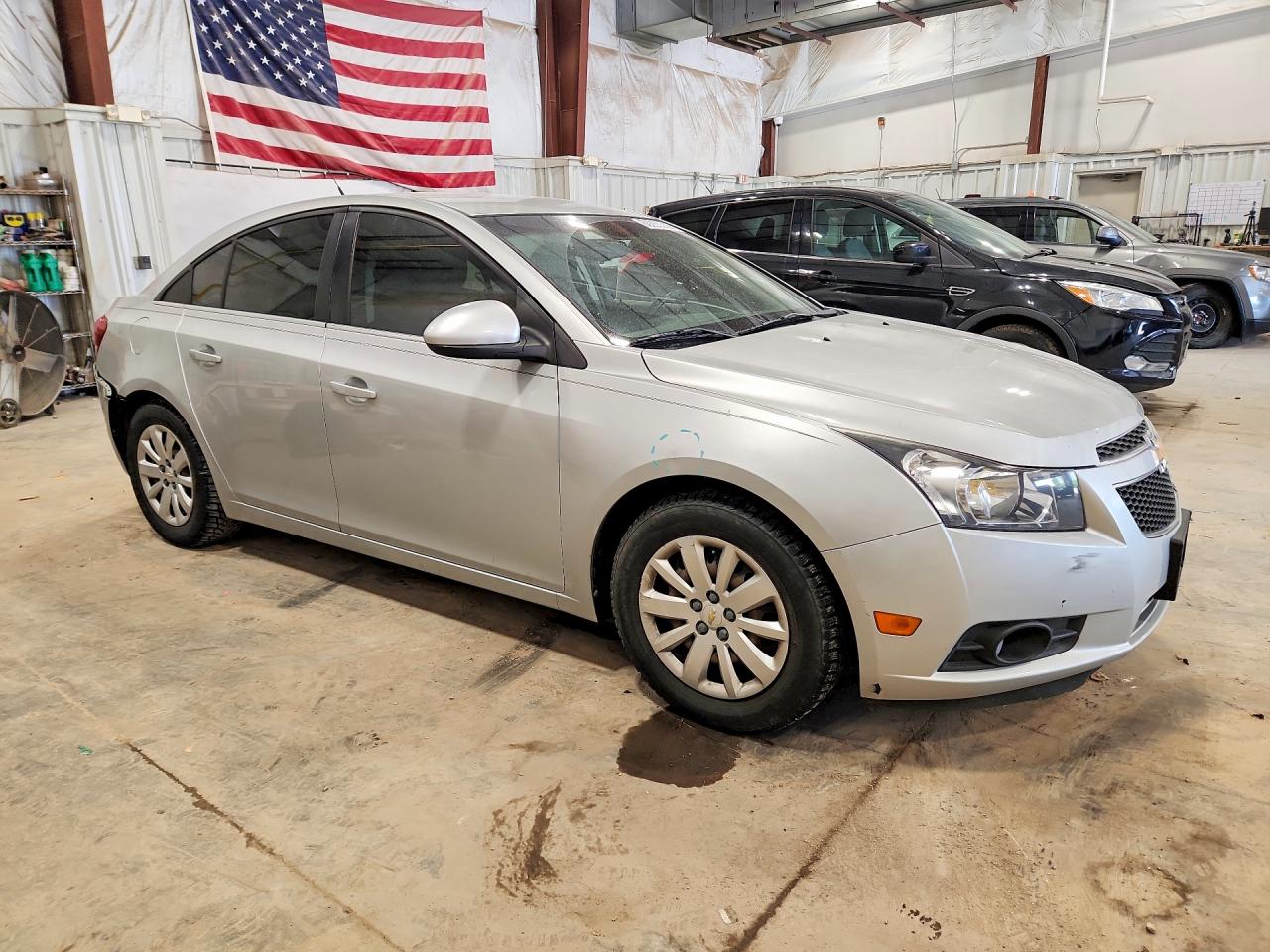 2011 Chevrolet Cruze Lt Silver vin: 1G1PF5S90B7267356