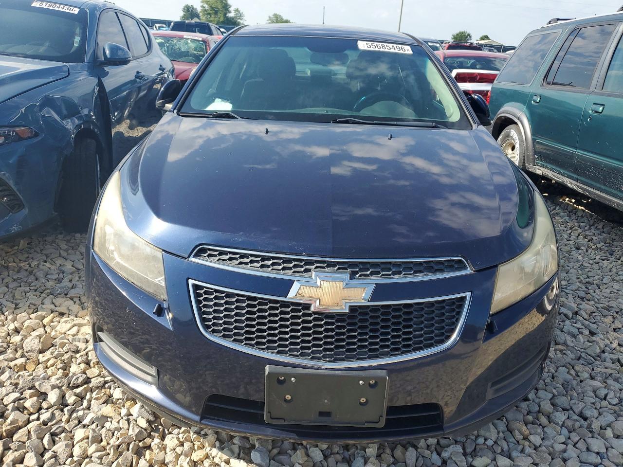 2011 Chevrolet Cruze Lt Blue vin: 1G1PF5S91B7112251