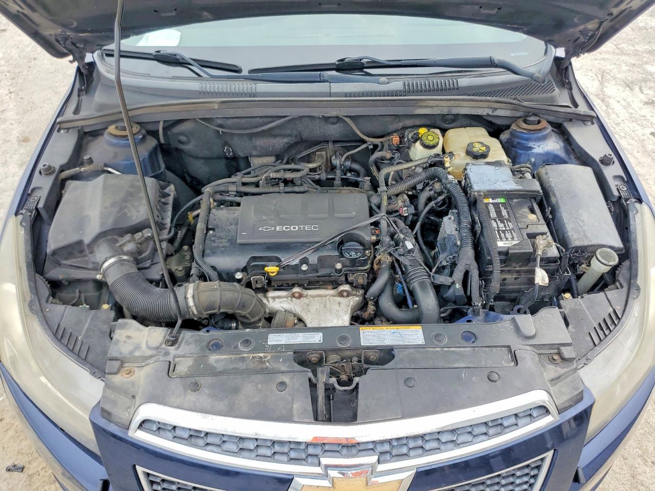 2011 Chevrolet Cruze Lt Blue vin: 1G1PF5S91B7112251