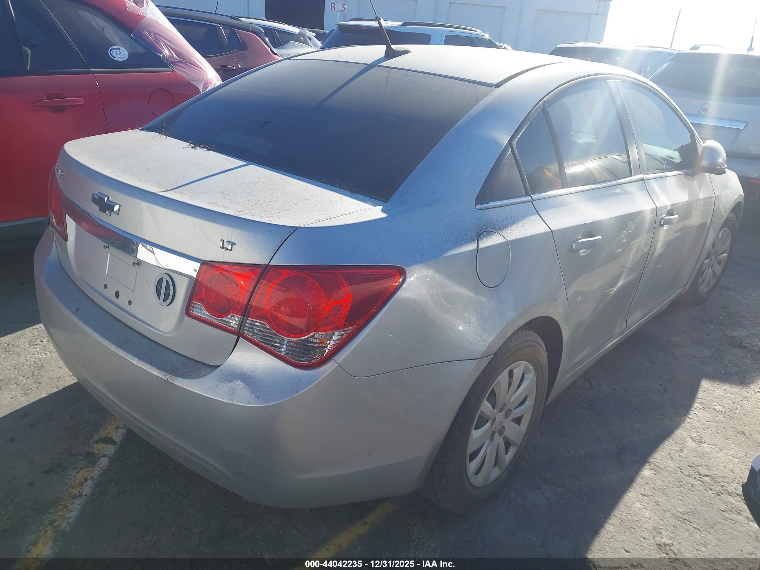 2011 Chevrolet Cruze 1lt Gray vin: 1G1PF5S91B7118437