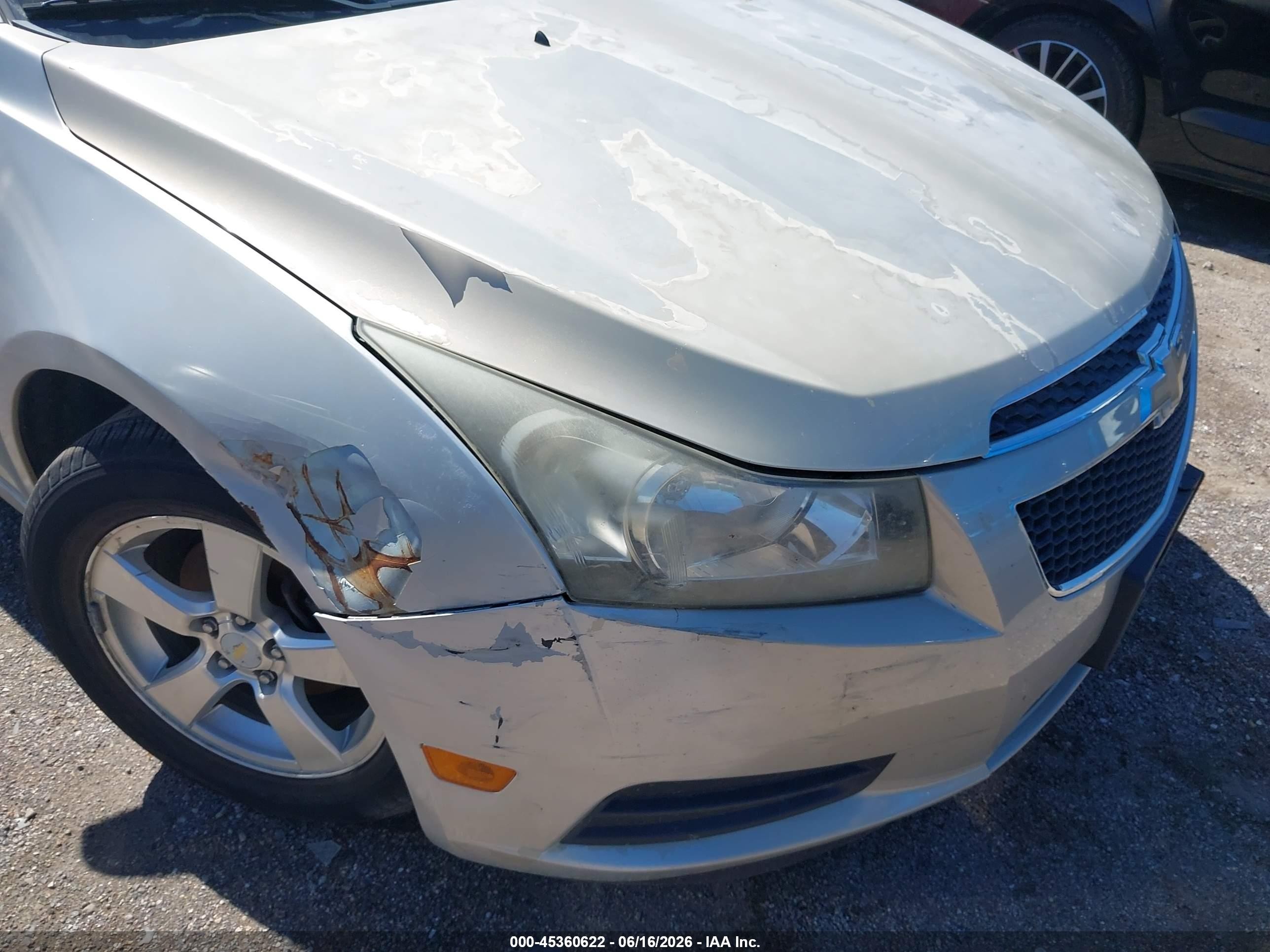 2011 Chevrolet Cruze 1lt Gold vin: 1G1PF5S91B7137537
