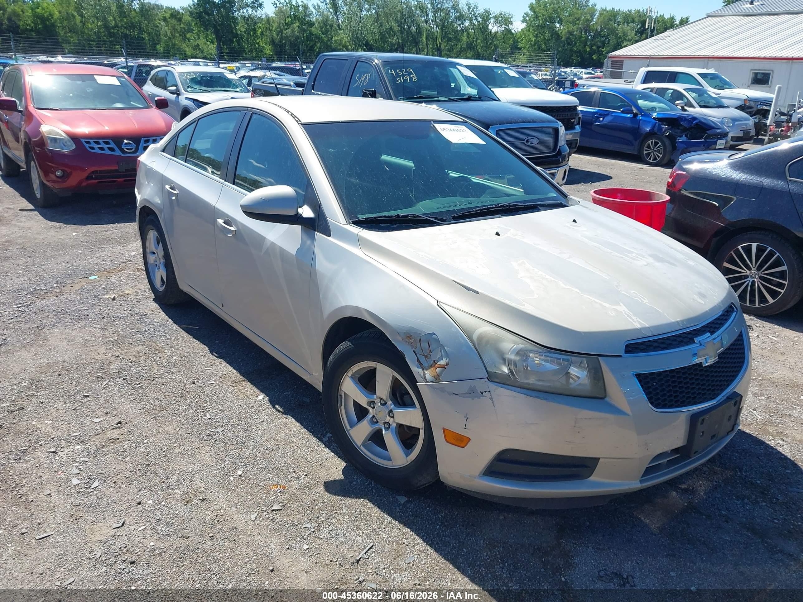 2011 Chevrolet Cruze 1lt Gold vin: 1G1PF5S91B7137537