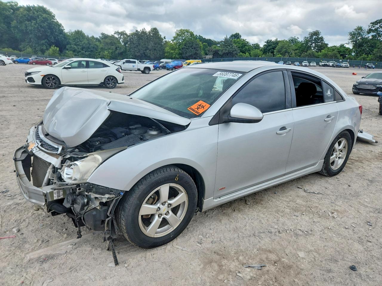 2011 Chevrolet Cruze Lt Серебряный vin: 1G1PF5S91B7258231