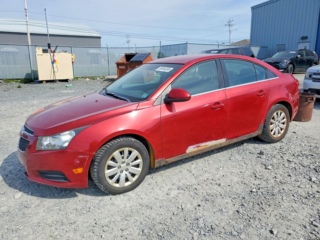 2011 Chevrolet Cruze Lt Красный vin: 1G1PF5S91B7282190