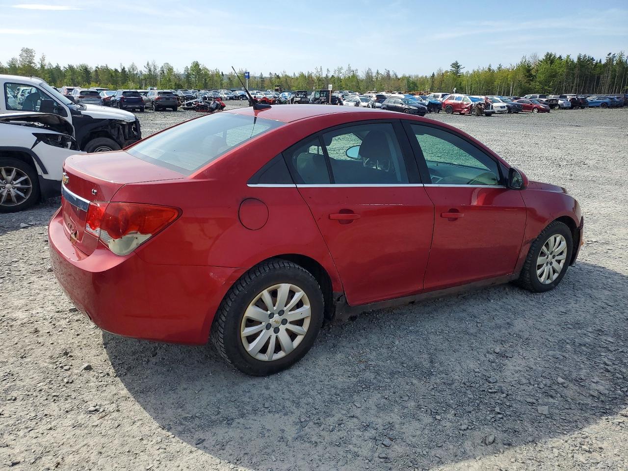 2011 Chevrolet Cruze Lt Красный vin: 1G1PF5S91B7282190