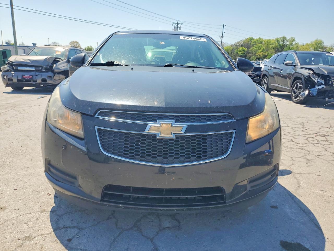2011 Chevrolet Cruze Lt Black vin: 1G1PF5S92B7136624