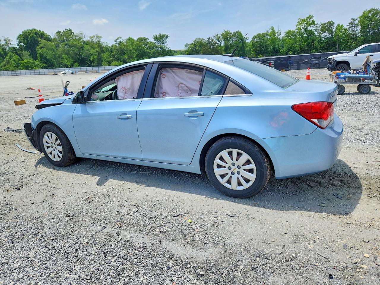 2011 Chevrolet Cruze Lt Blue vin: 1G1PF5S92B7159501