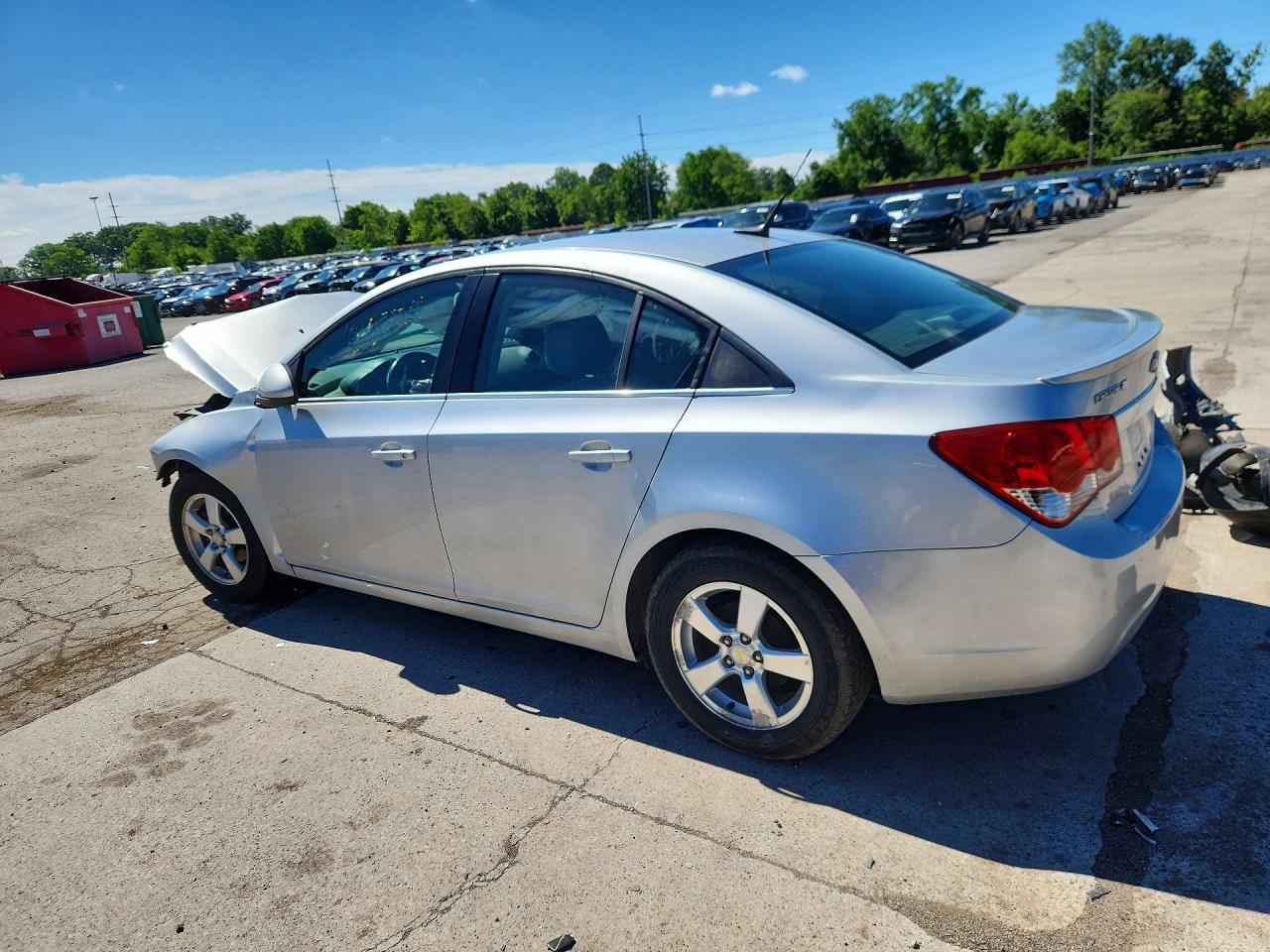 2011 Chevrolet Cruze Lt Silver vin: 1G1PF5S92B7192904