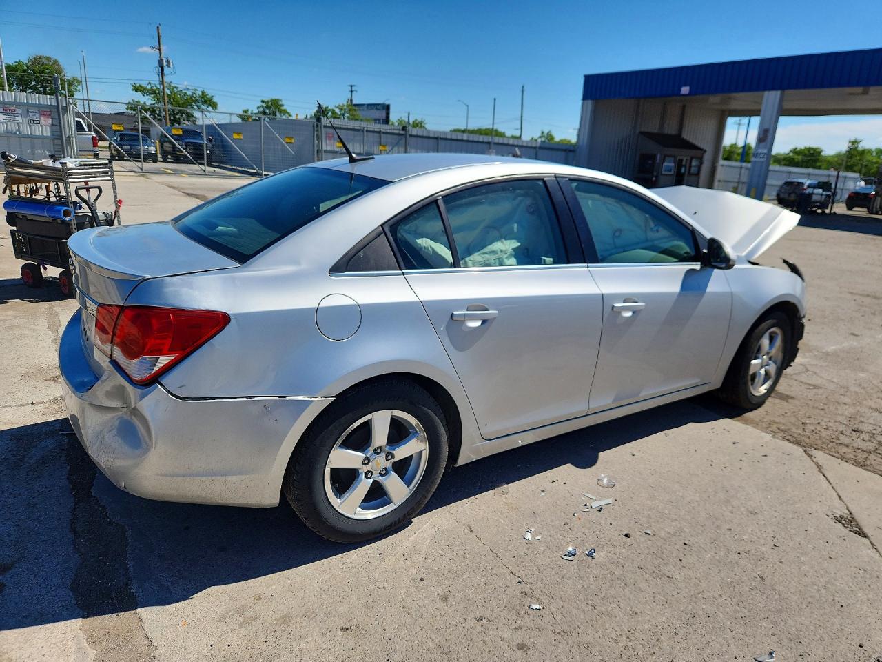 2011 Chevrolet Cruze Lt Silver vin: 1G1PF5S92B7192904