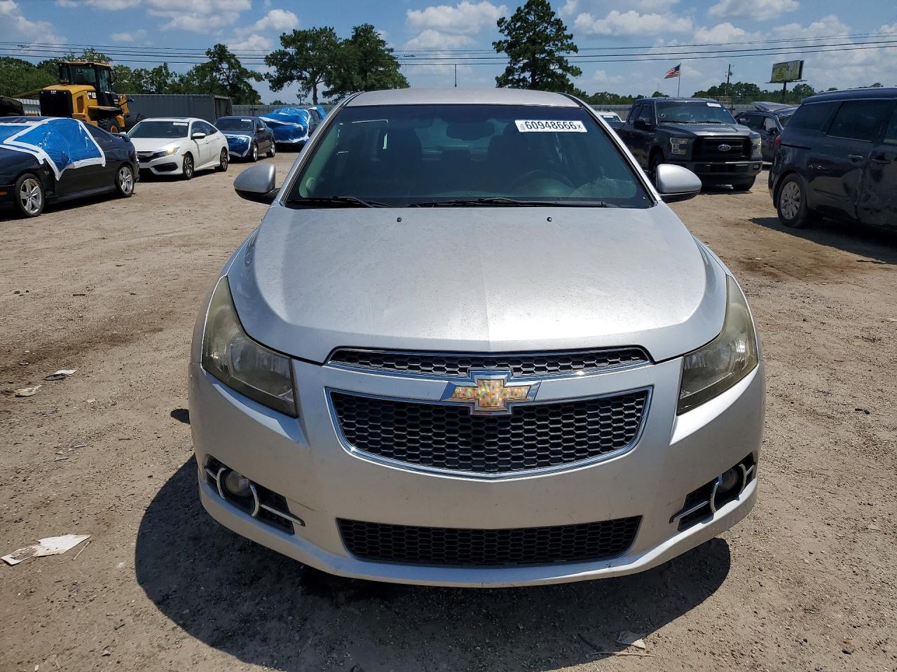2011 Chevrolet Cruze Lt Silver vin: 1G1PF5S92B7227764