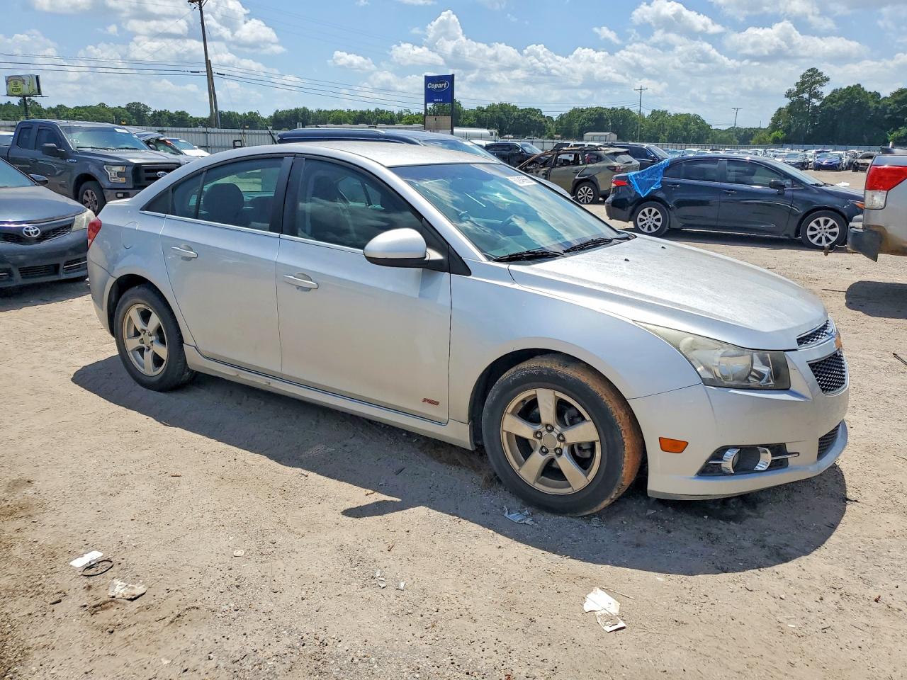 2011 Chevrolet Cruze Lt Silver vin: 1G1PF5S92B7227764