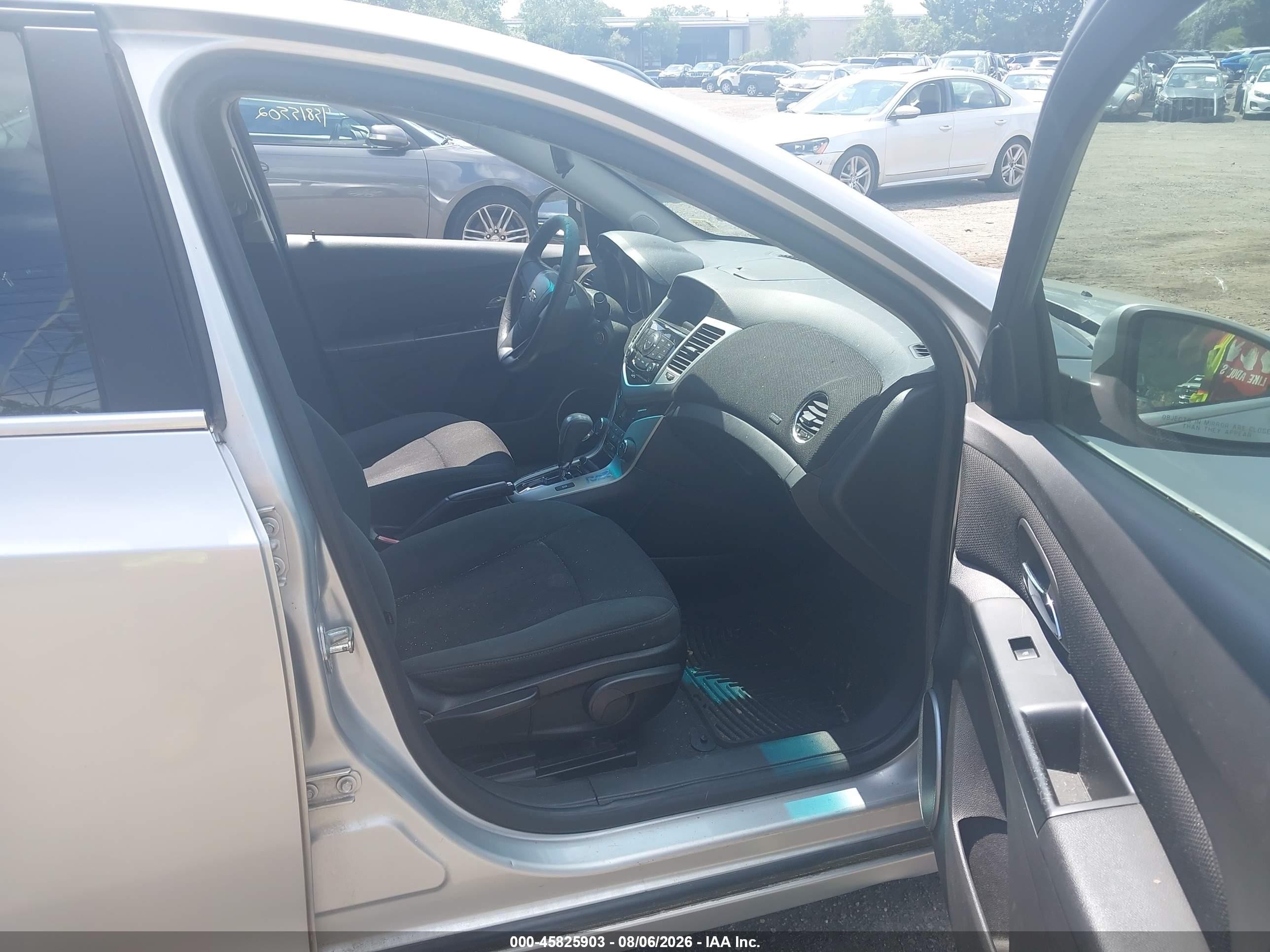 2011 Chevrolet Cruze 1lt Silver vin: 1G1PF5S92B7268752
