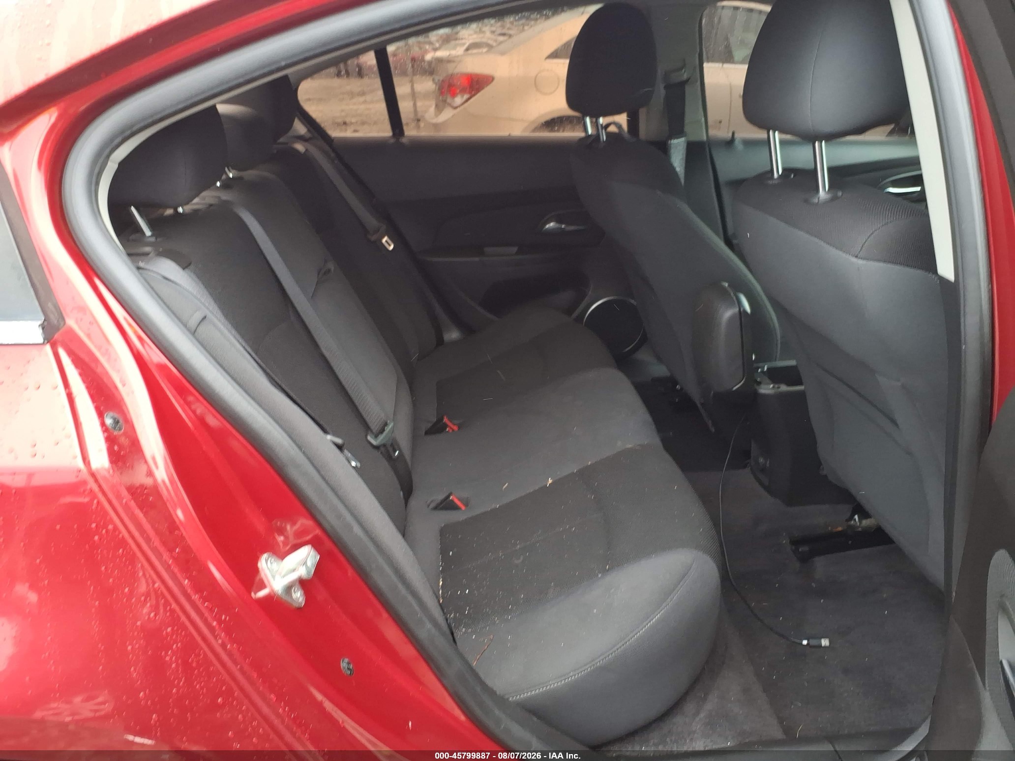 2011 Chevrolet Cruze 1lt Red vin: 1G1PF5S93B7102997