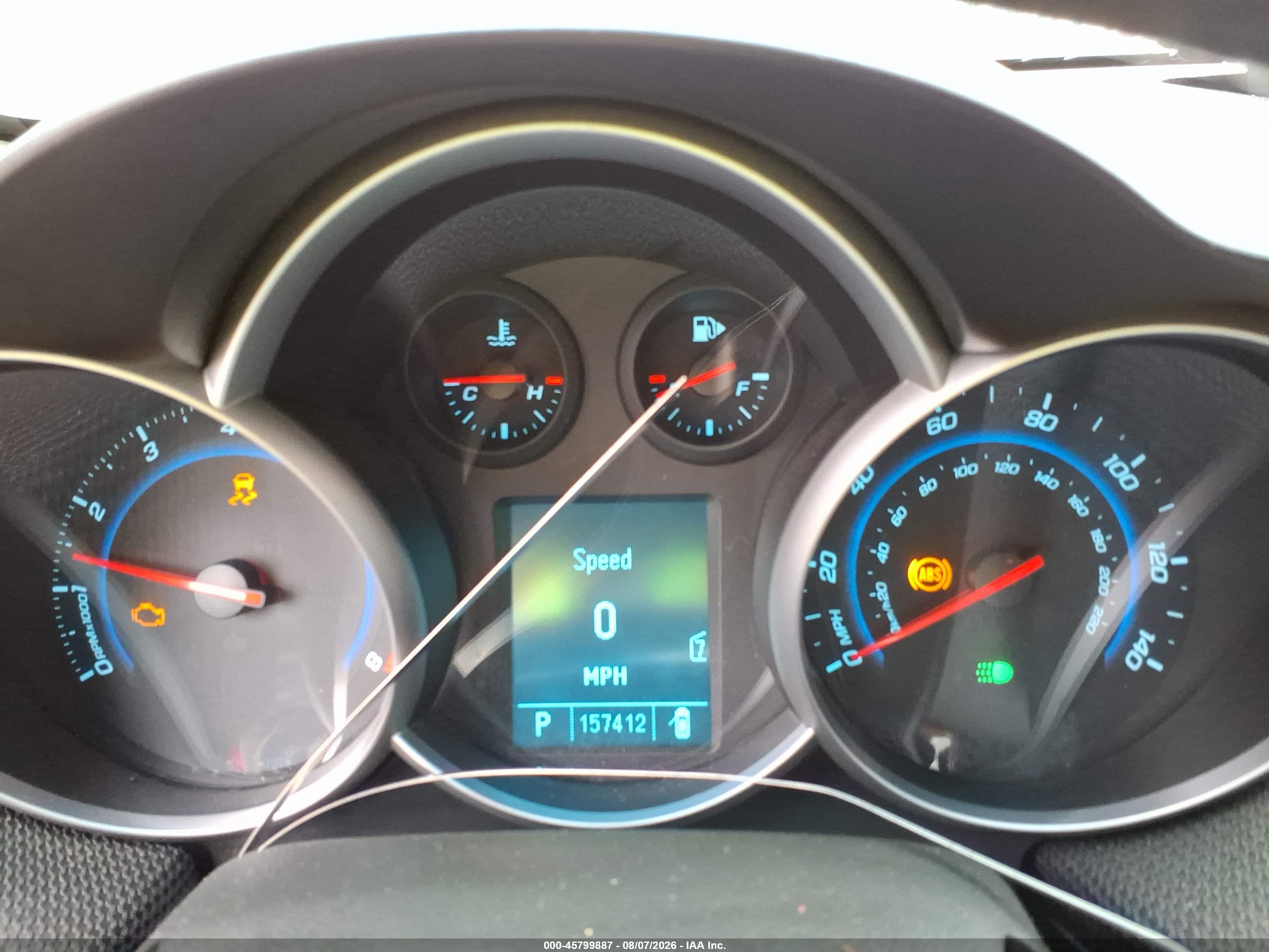 2011 Chevrolet Cruze 1lt Red vin: 1G1PF5S93B7102997