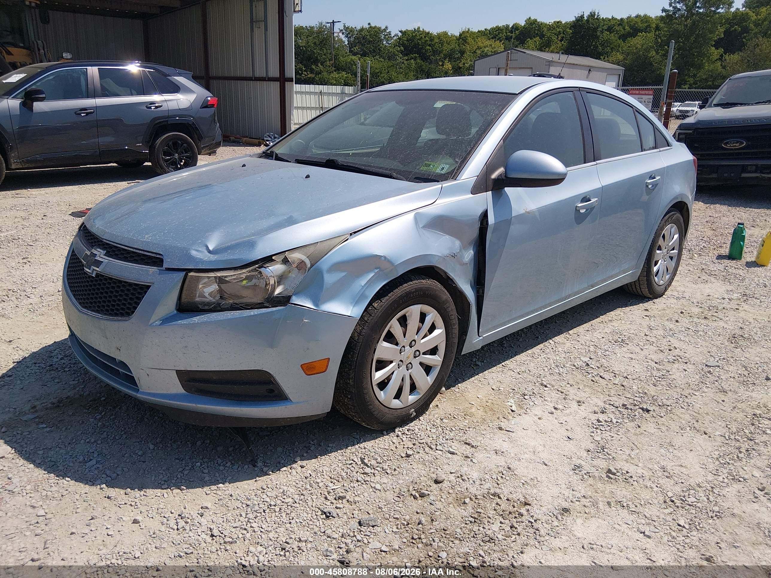 2011 Chevrolet Cruze 1lt Синий vin: 1G1PF5S93B7134106