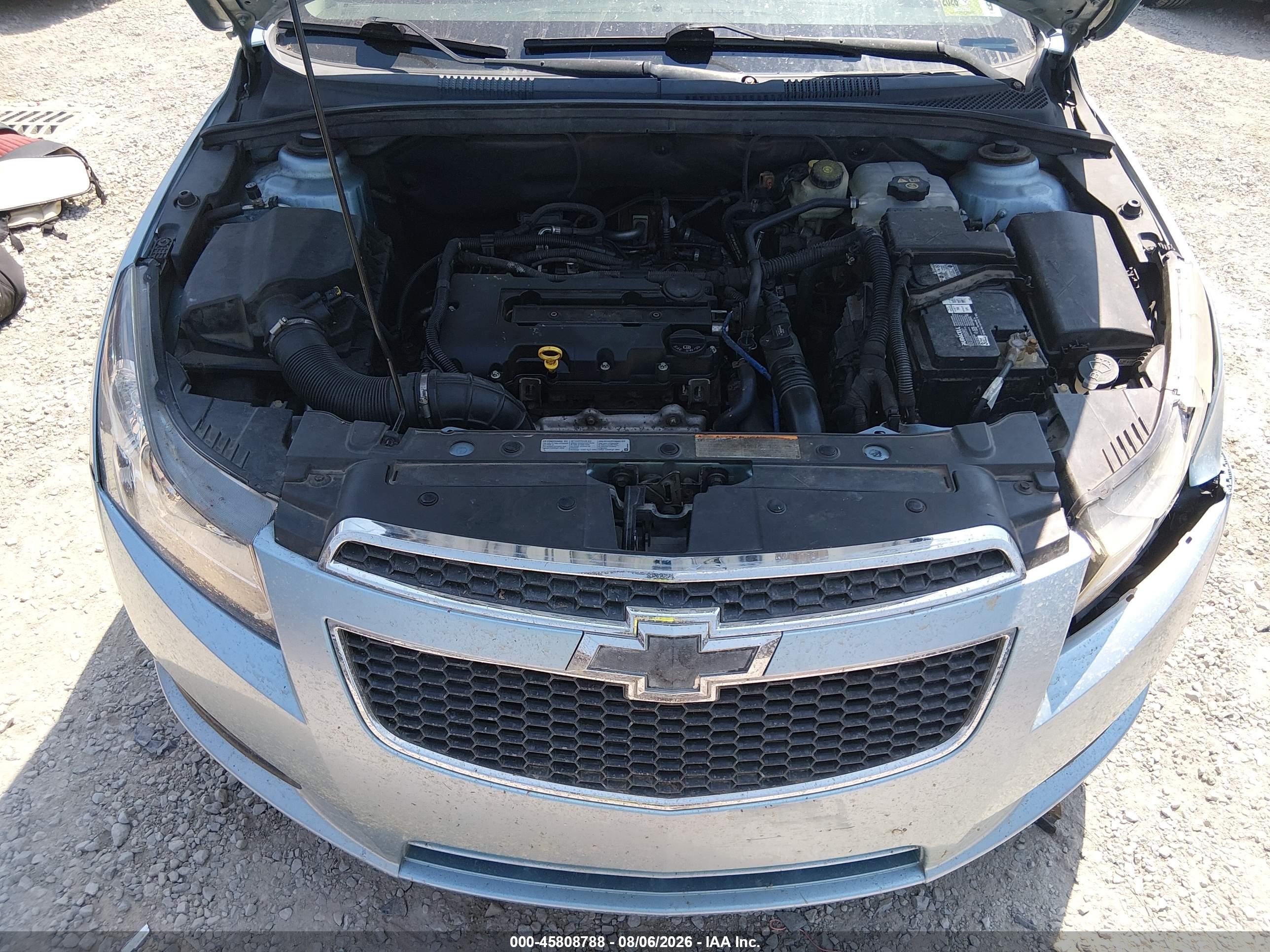 2011 Chevrolet Cruze 1lt Синий vin: 1G1PF5S93B7134106