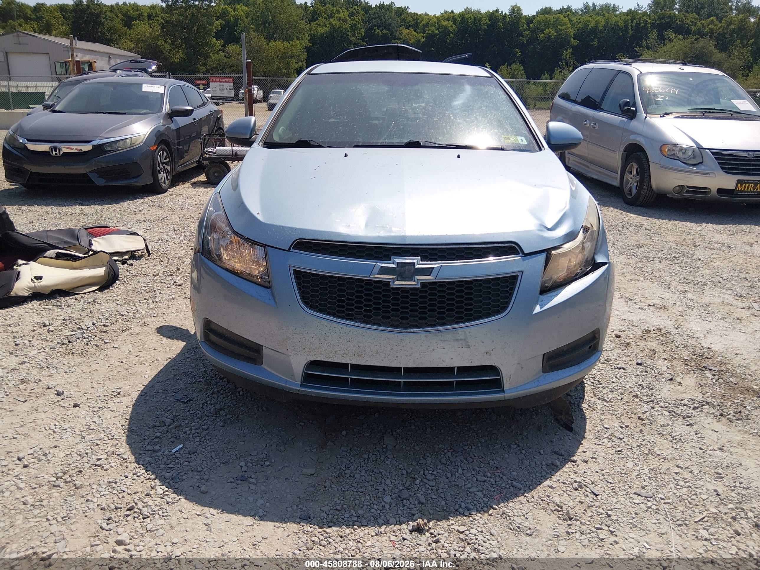 2011 Chevrolet Cruze 1lt Синий vin: 1G1PF5S93B7134106