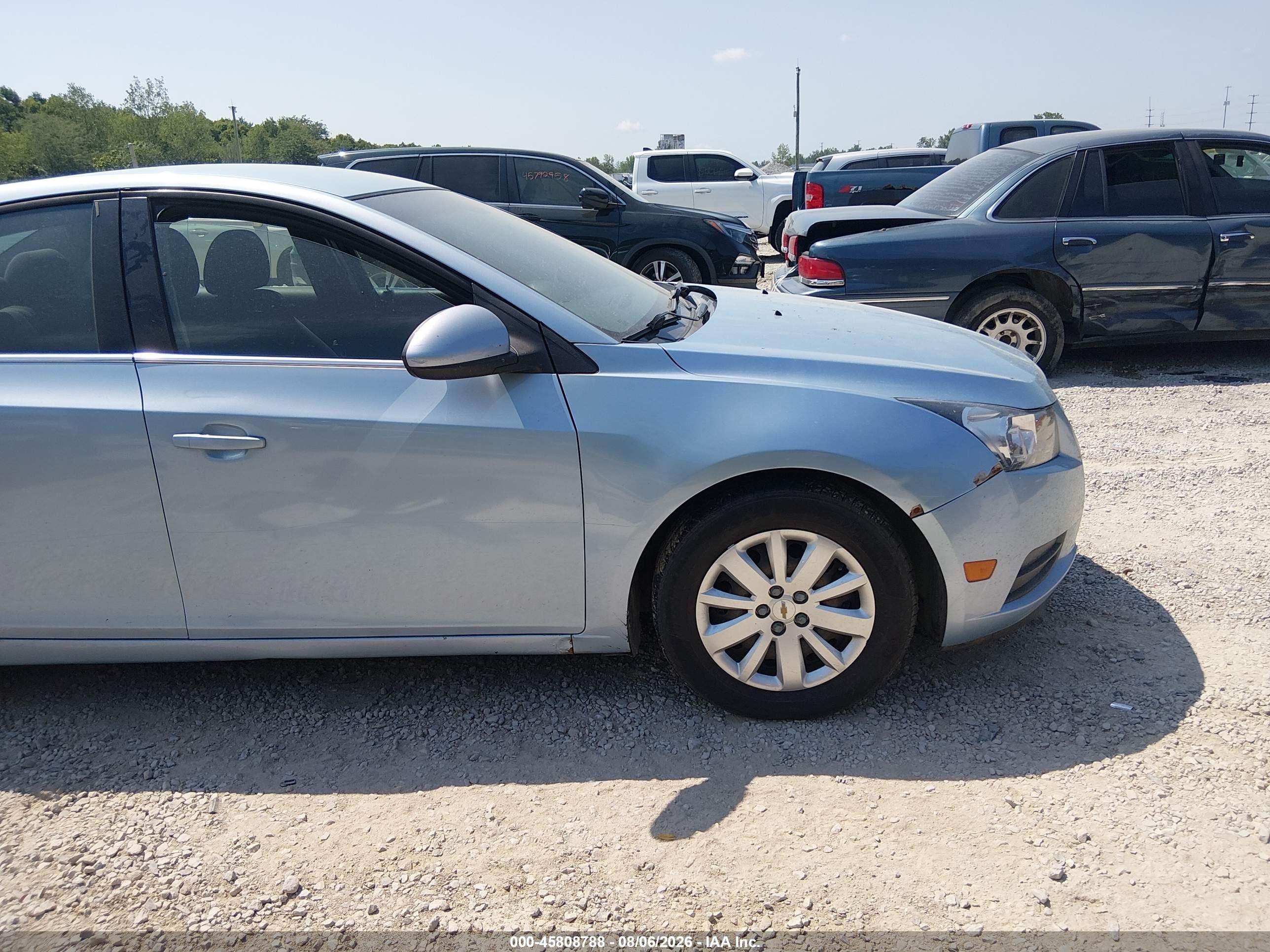 2011 Chevrolet Cruze 1lt Синий vin: 1G1PF5S93B7134106