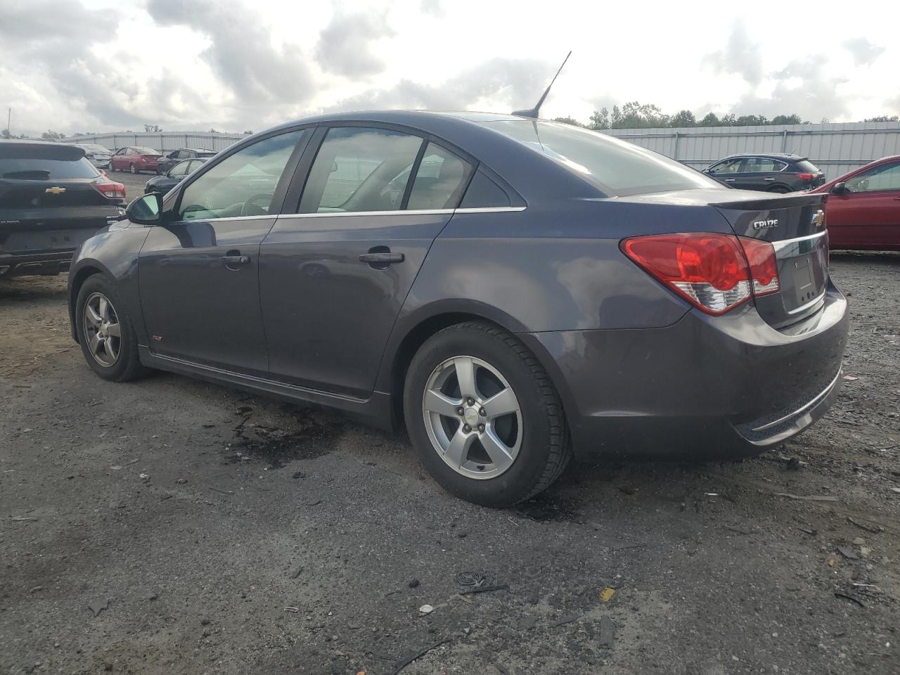 2011 Chevrolet Cruze Lt Gray vin: 1G1PF5S93B7229751