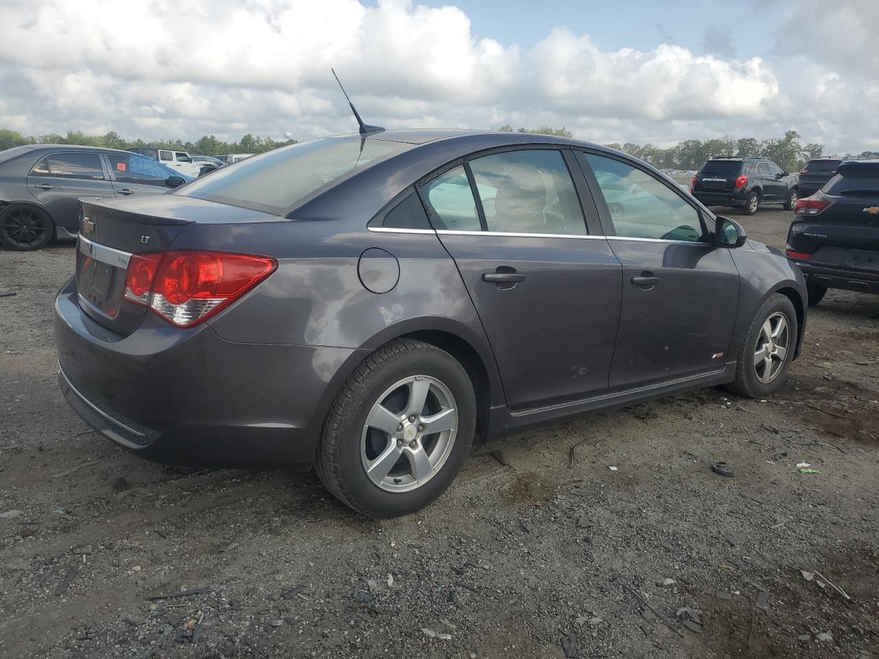 2011 Chevrolet Cruze Lt Gray vin: 1G1PF5S93B7229751