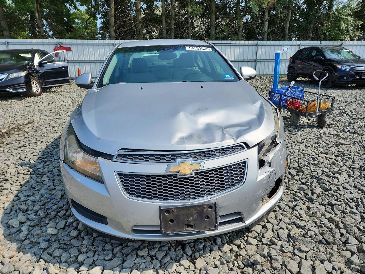 2011 Chevrolet Cruze Lt Серебряный vin: 1G1PF5S94B7105570