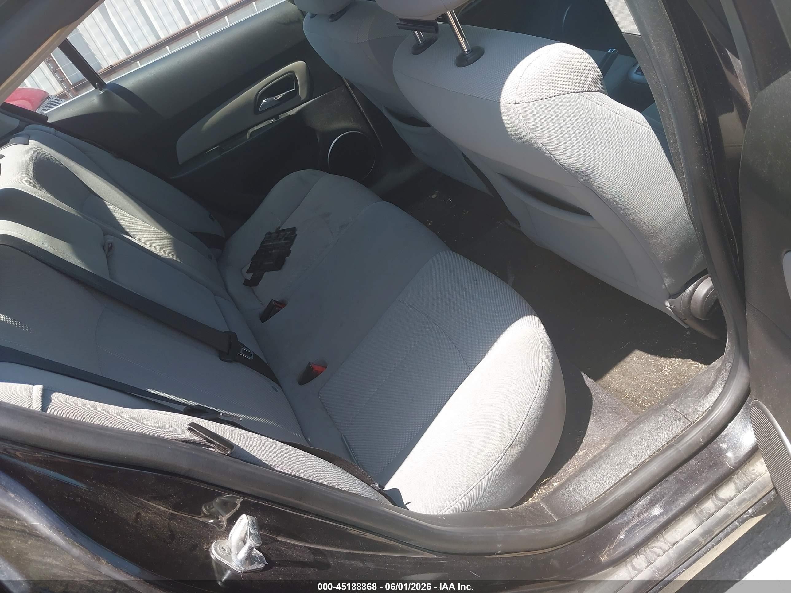2011 Chevrolet Cruze 1lt Черный vin: 1G1PF5S94B7161444