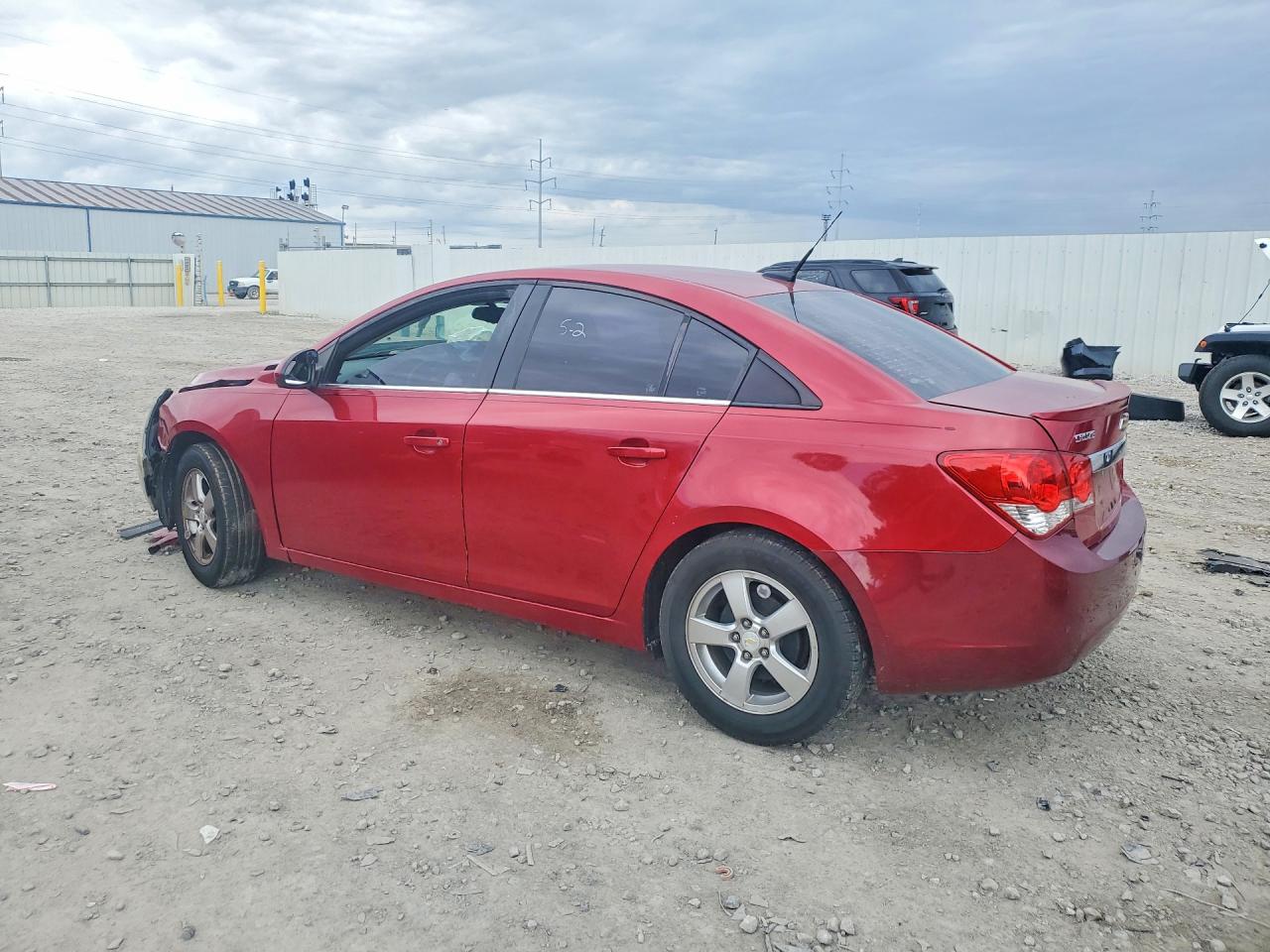 2011 Chevrolet Cruze Lt Red vin: 1G1PF5S94B7170354