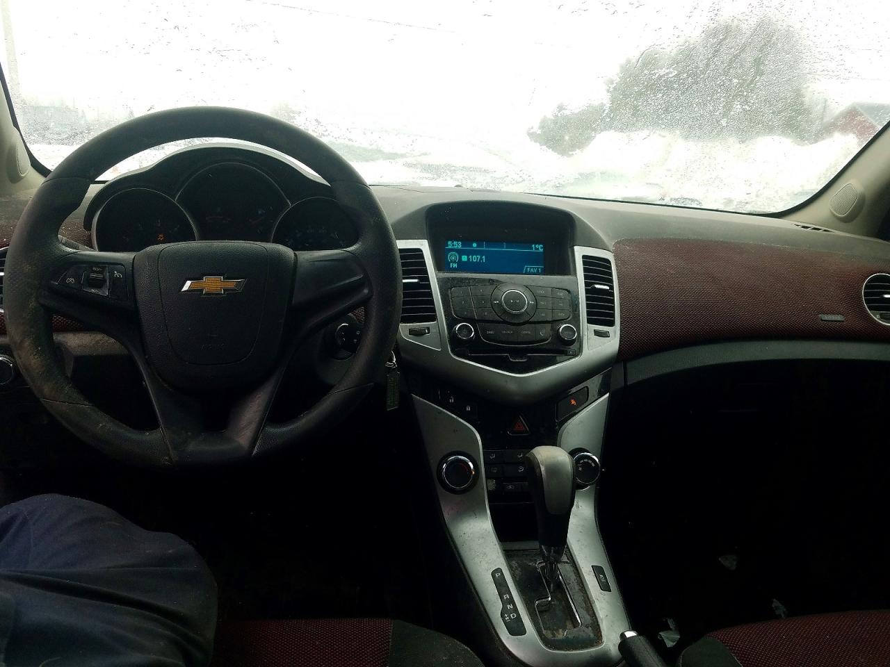 2011 Chevrolet Cruze Lt Черный vin: 1G1PF5S94B7217236