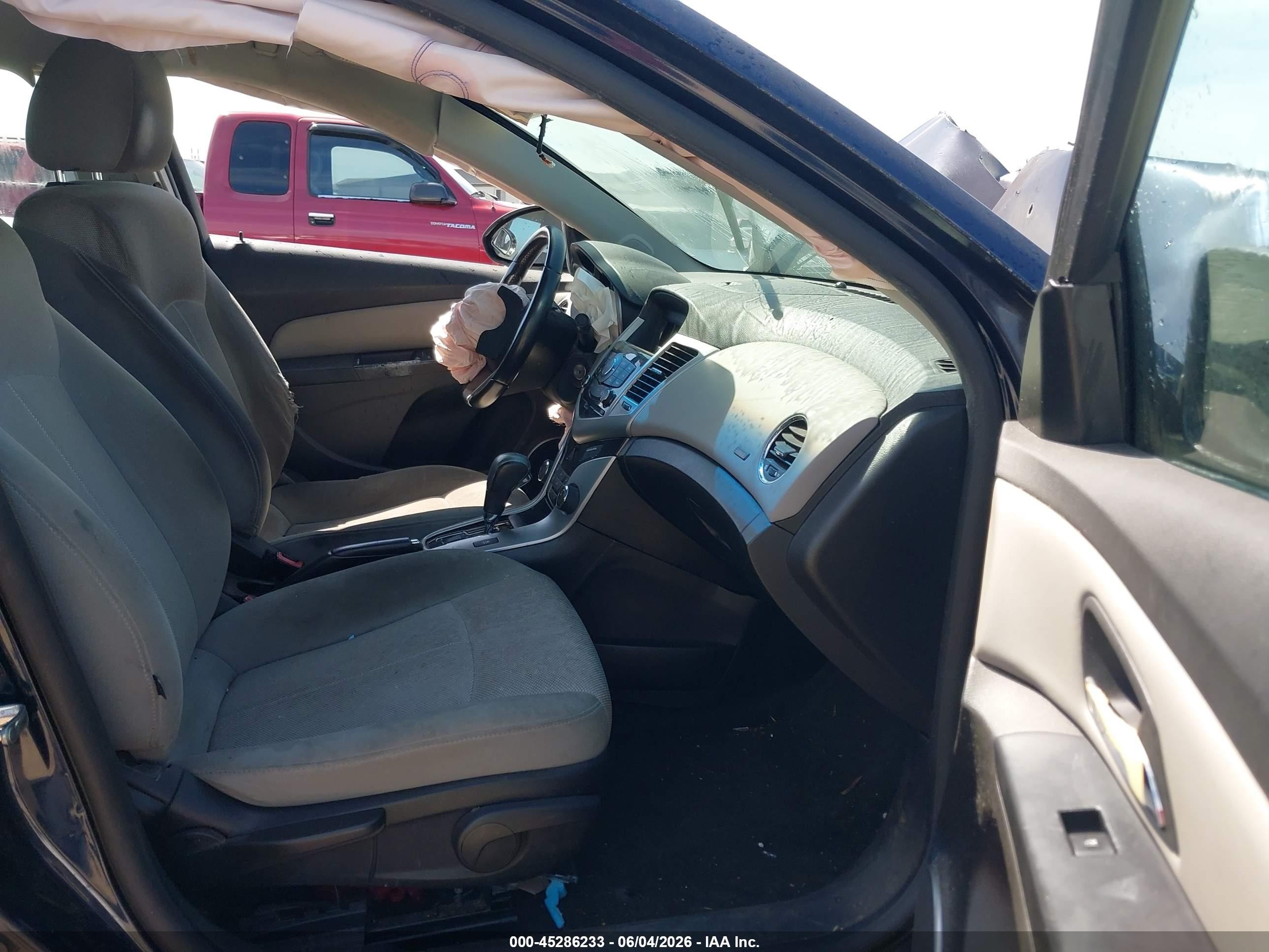 2011 Chevrolet Cruze 1lt Blue vin: 1G1PF5S94B7223473