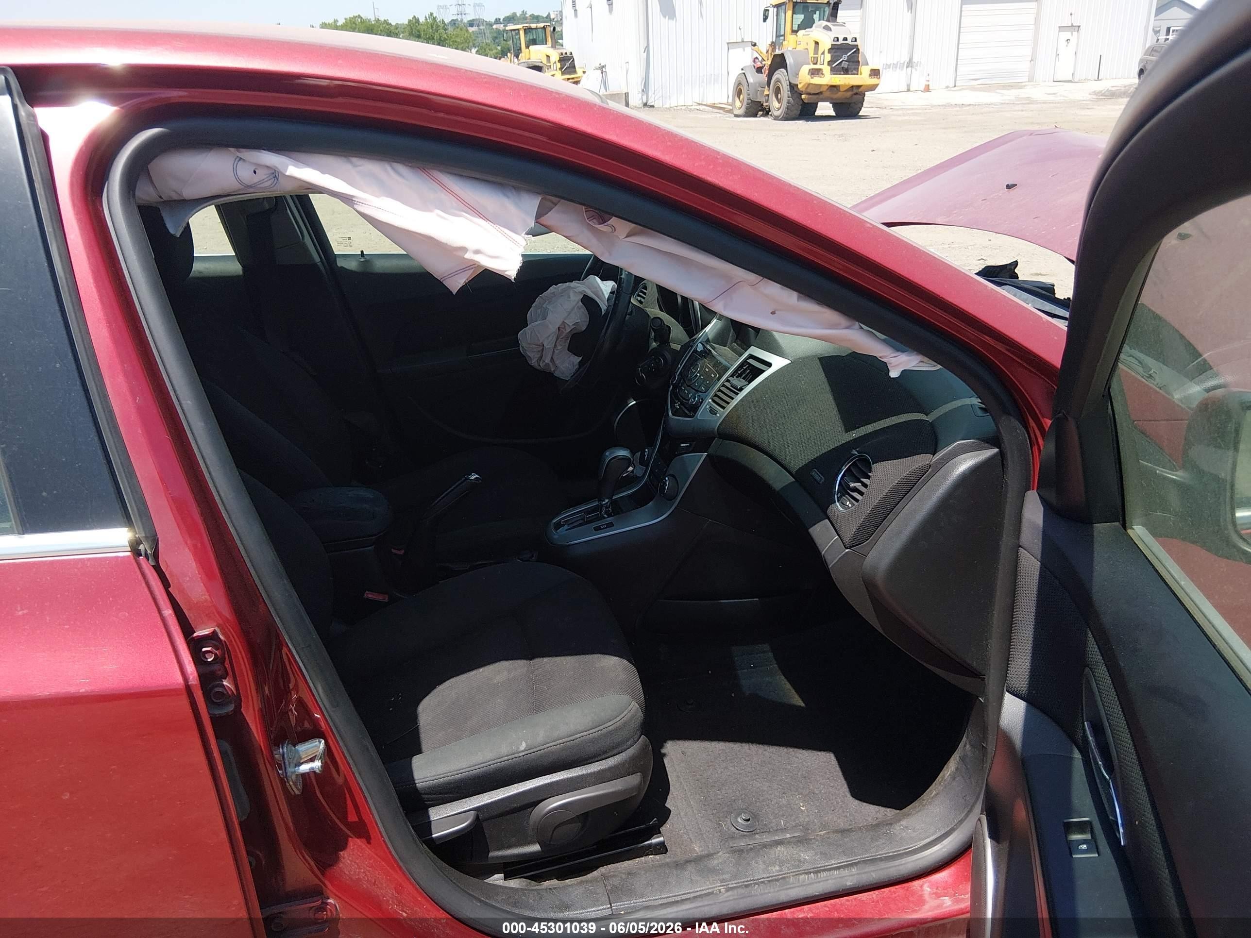 2011 Chevrolet Cruze 1lt Red vin: 1G1PF5S94B7274696